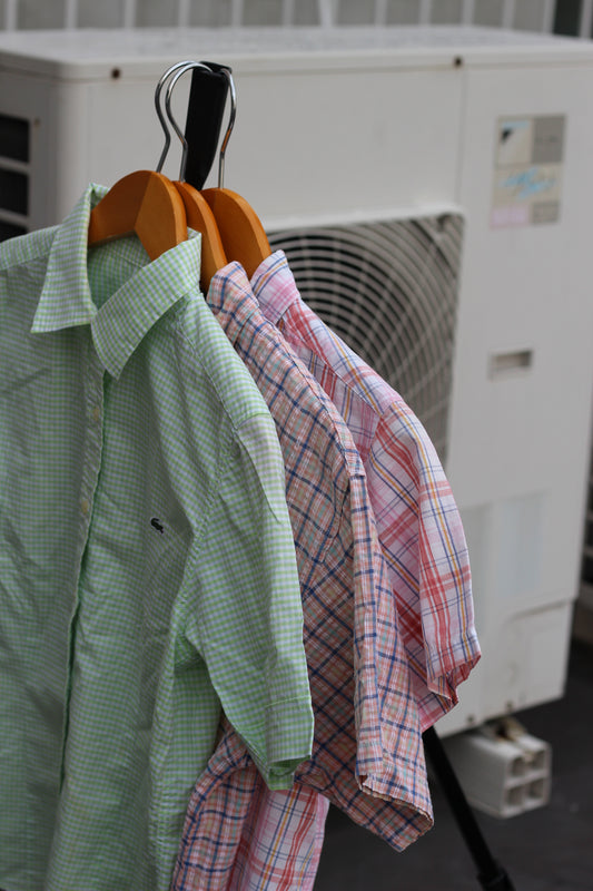 Lacoste Check Short Sleeve Shirt x3点