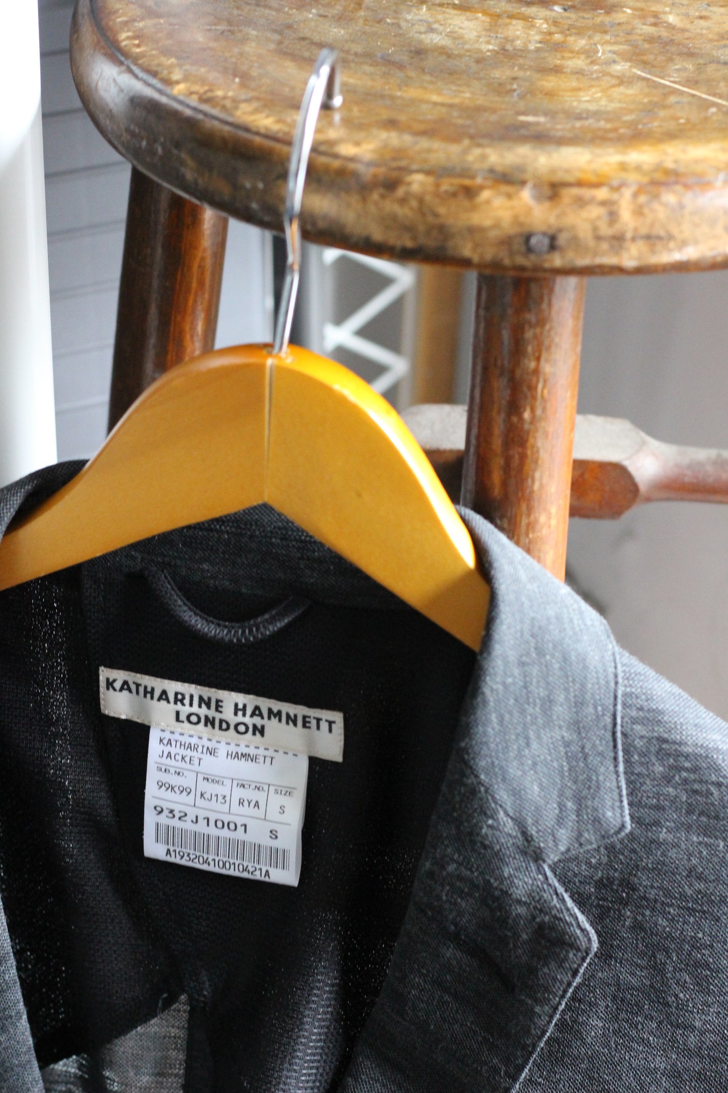 90's 00's Y2K Style Katharine Hamnett London Jacket x2点