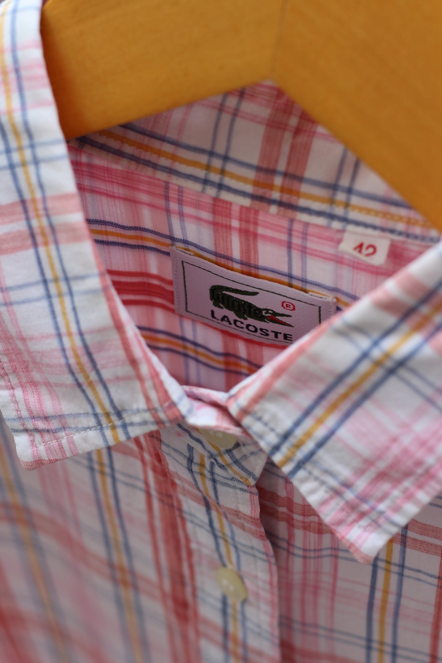 Lacoste Check Short Sleeve Shirt x3点