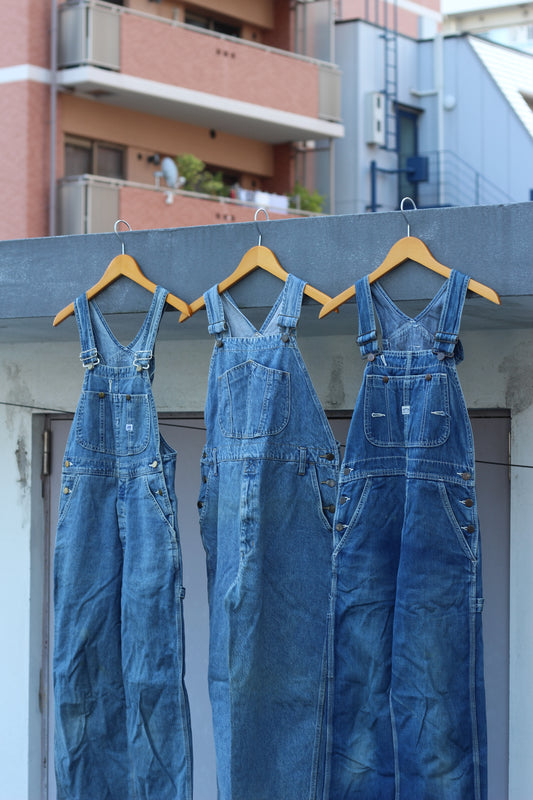 Denim Overalls x3点