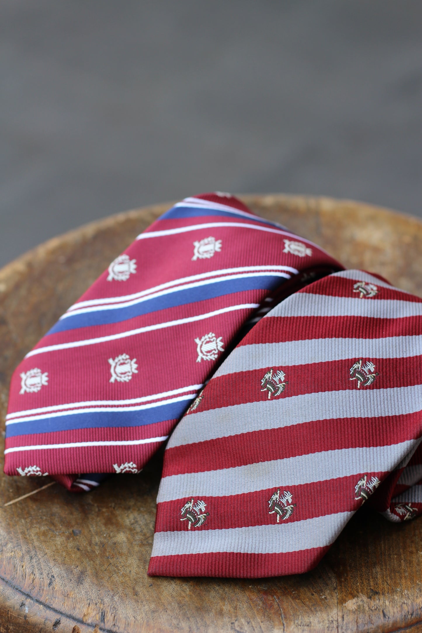 Crest Pattern Tie x4点