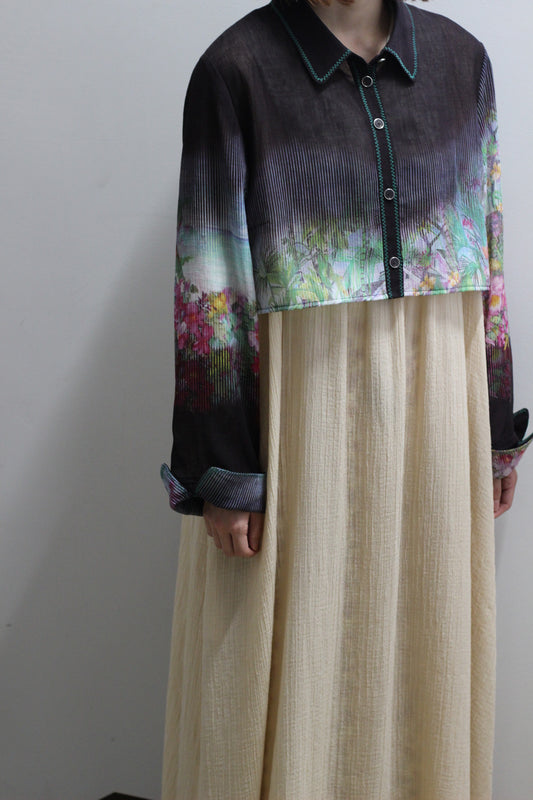 Remake Vintage Design Short Blouse x5点