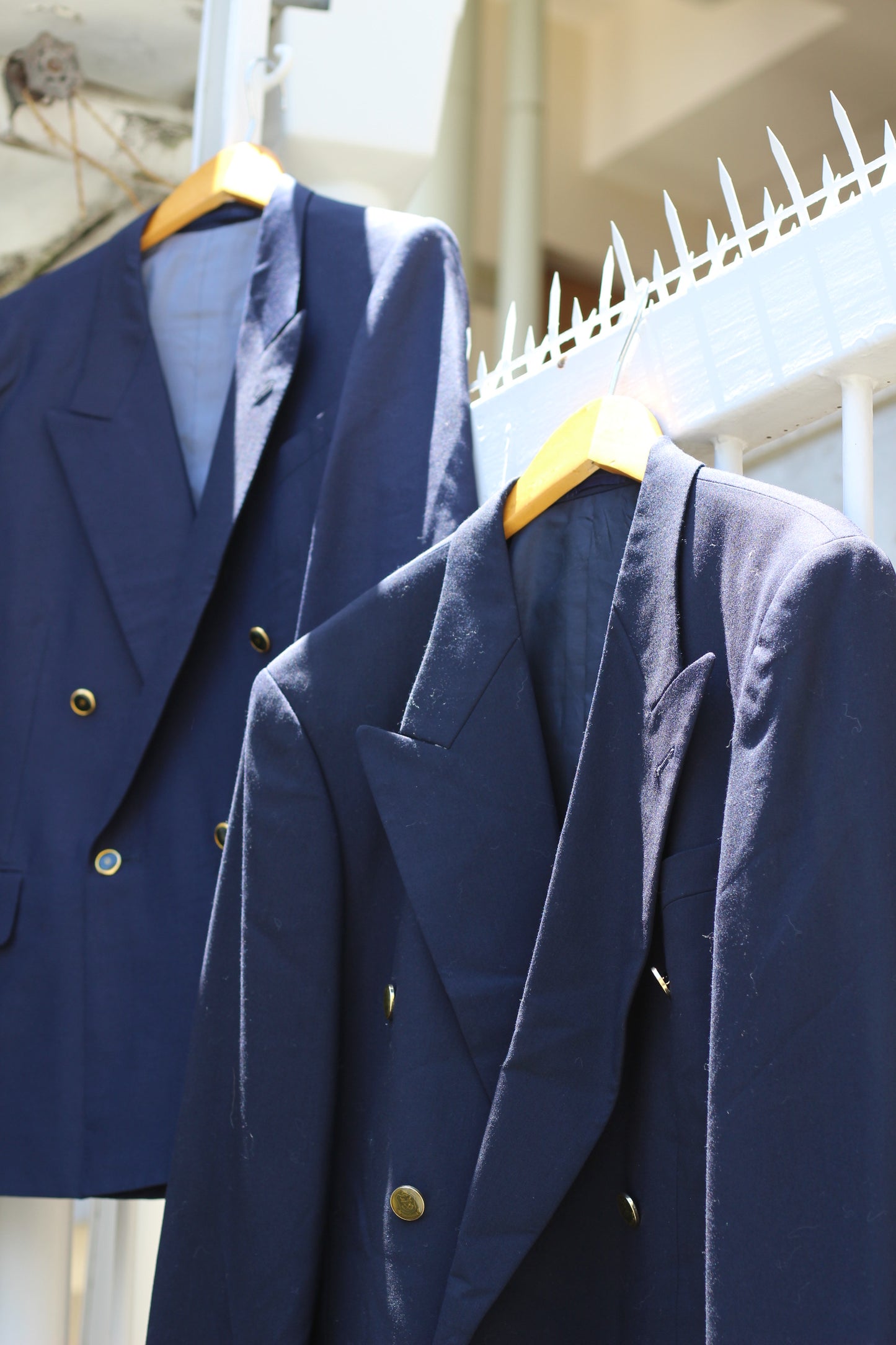 Men's Gold Button Tailored Jacket x2点