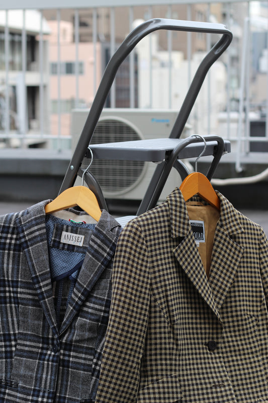 Made In Italy Women's Check Tailored Jacket x2点