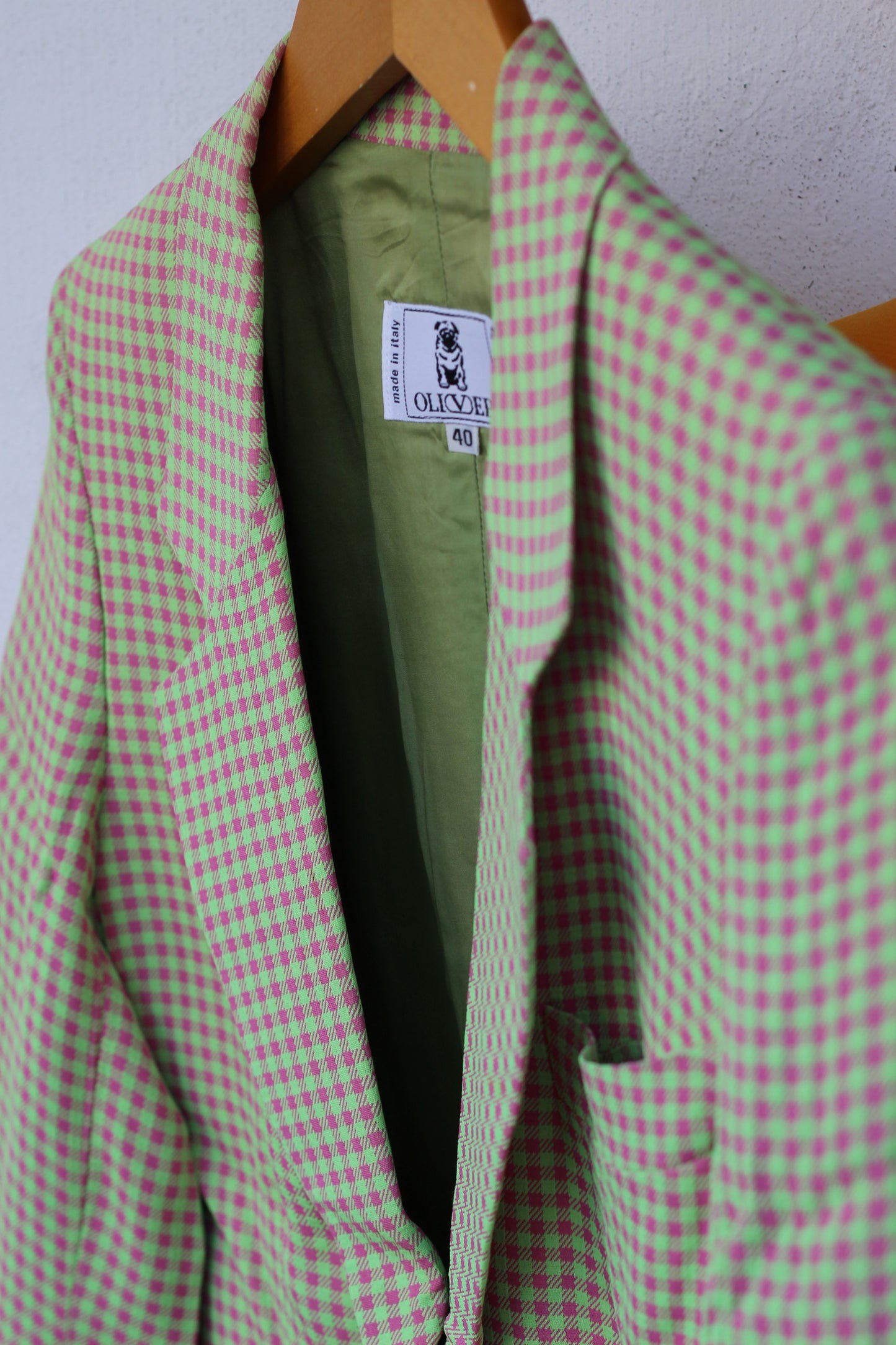 Vintage import ladies design jacket x3点