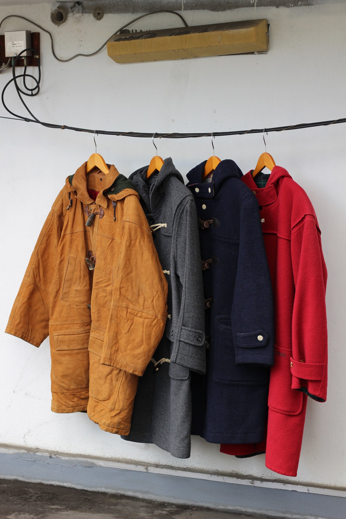 Men's Duffel Coat x4点
