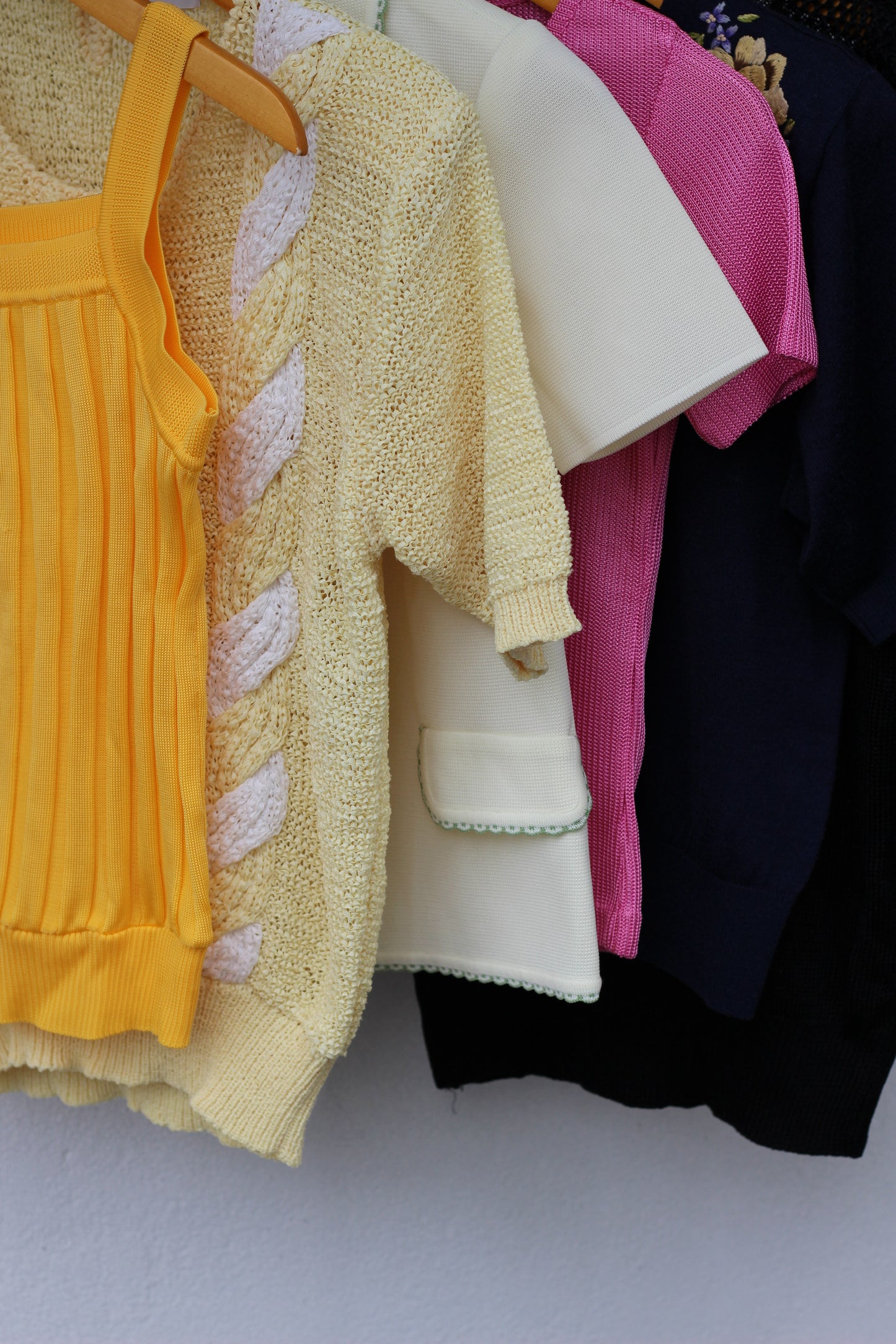 Vintage Summer Short Sleeve Knit x6点