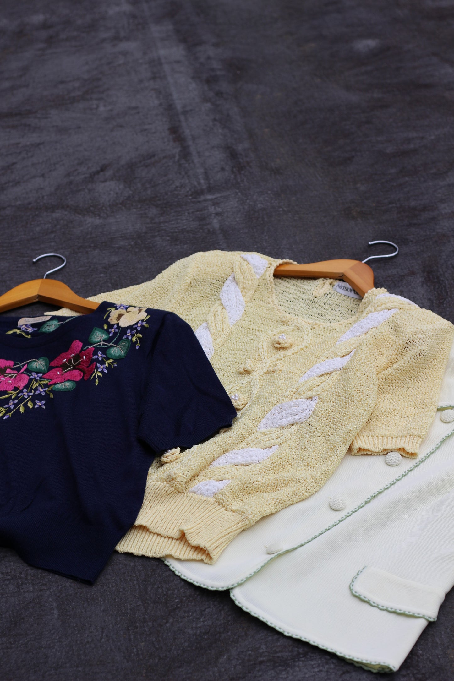 Vintage Summer Short Sleeve Knit x6点