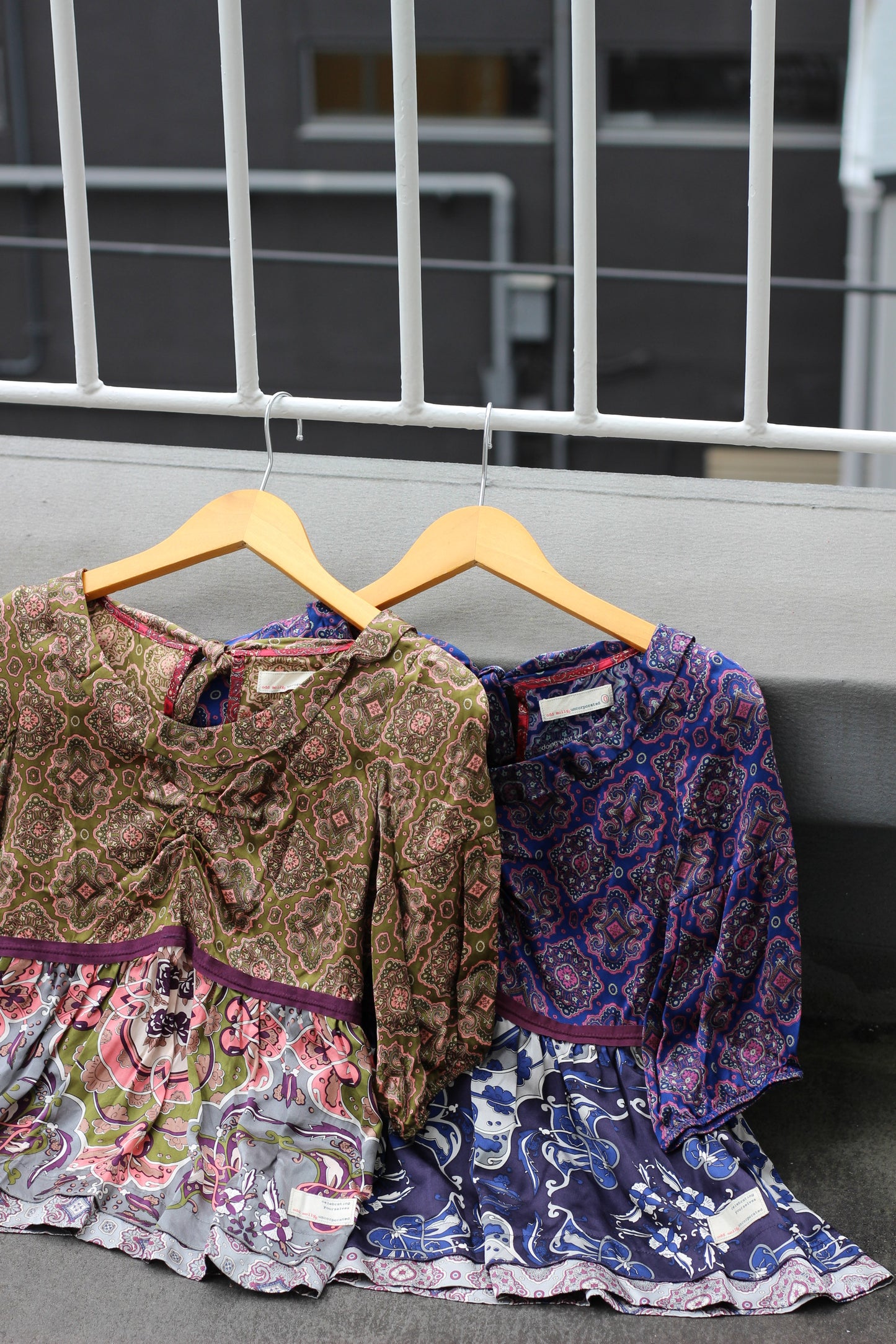 Vintage Pattern Blouse x2点