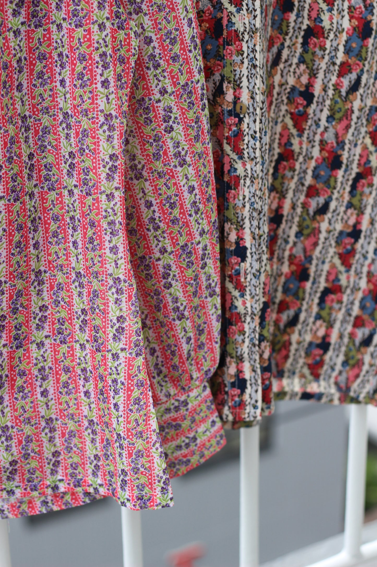 Vintage Flower Long Sleeve Blouse x10点