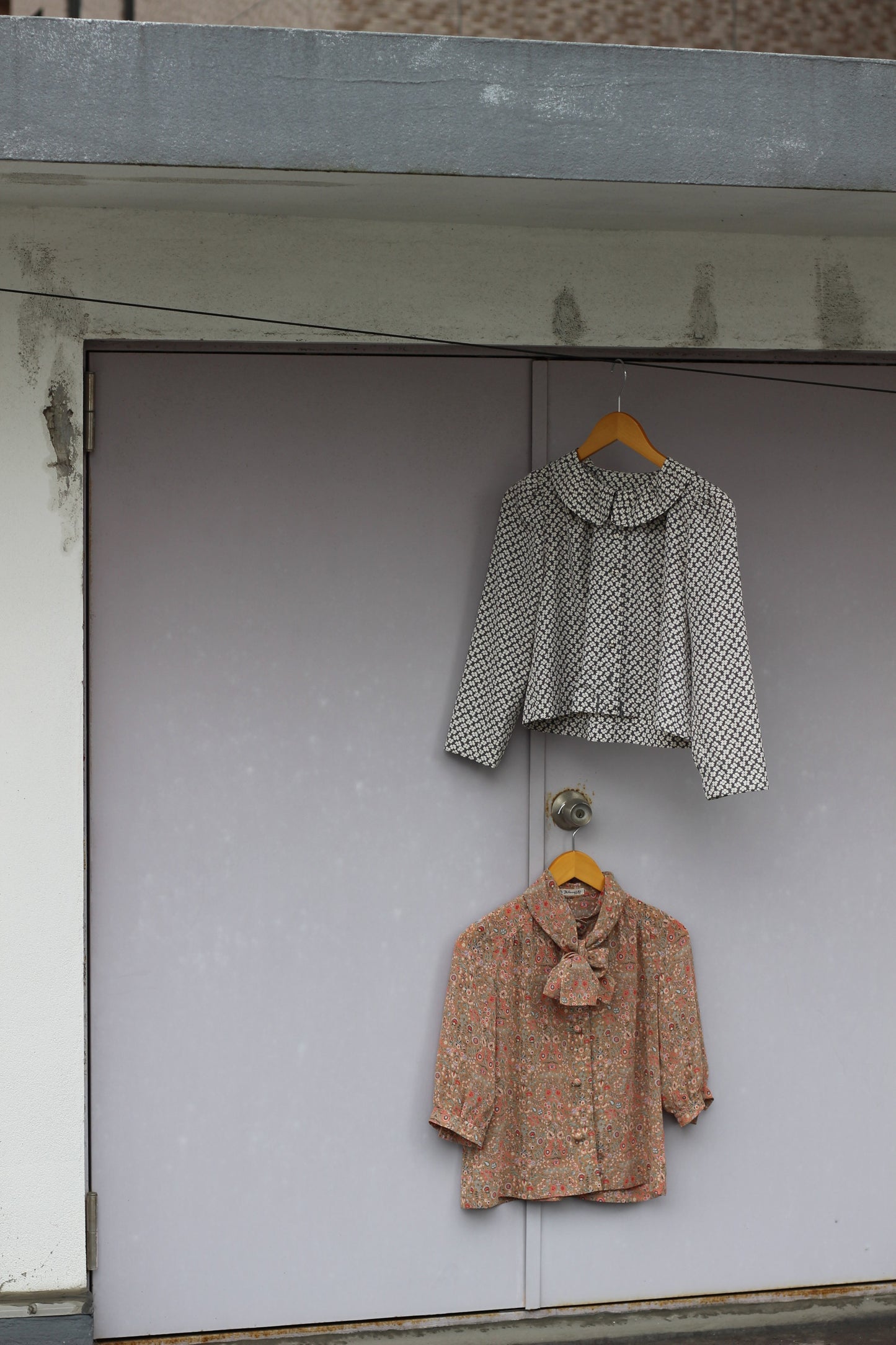 Vintage Flower Long Sleeve Blouse x10点