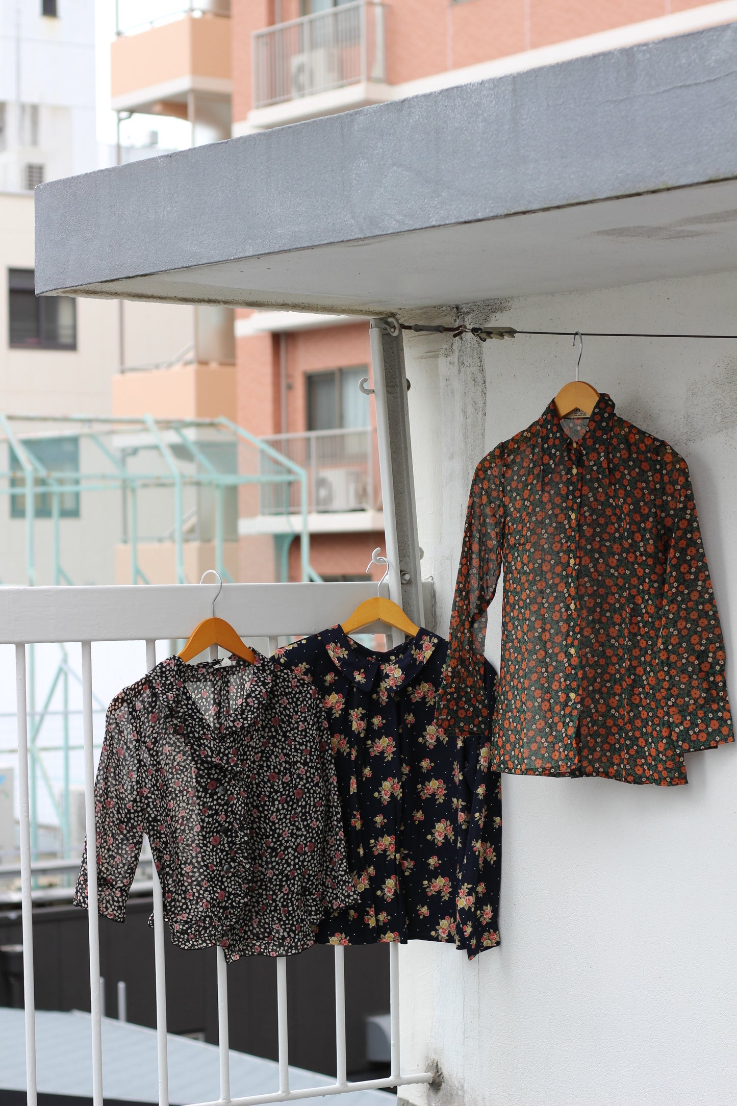Vintage Flower Long Sleeve Blouse x10点