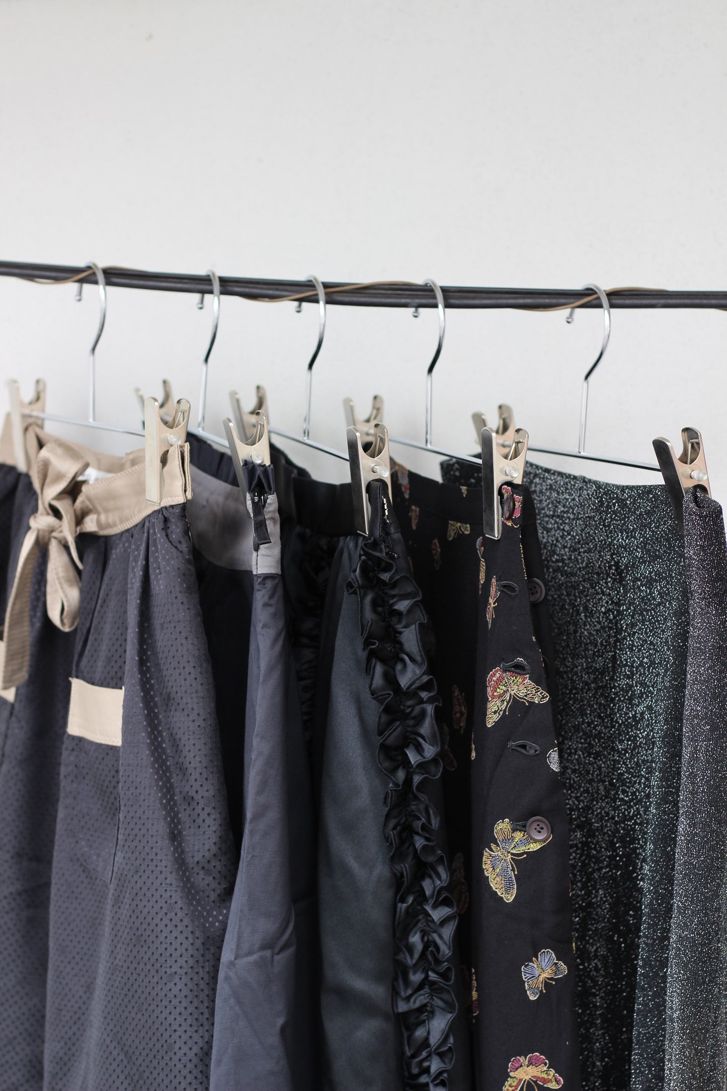 Vintage Design Black Skirt x5点