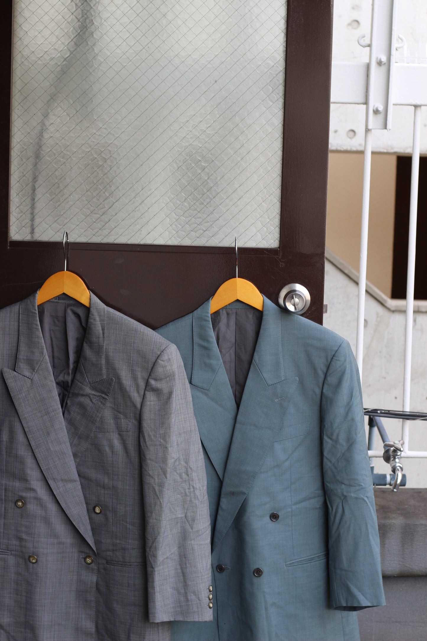 Men's Old Lanvin Double-Breasted Tailored Jacket x3点