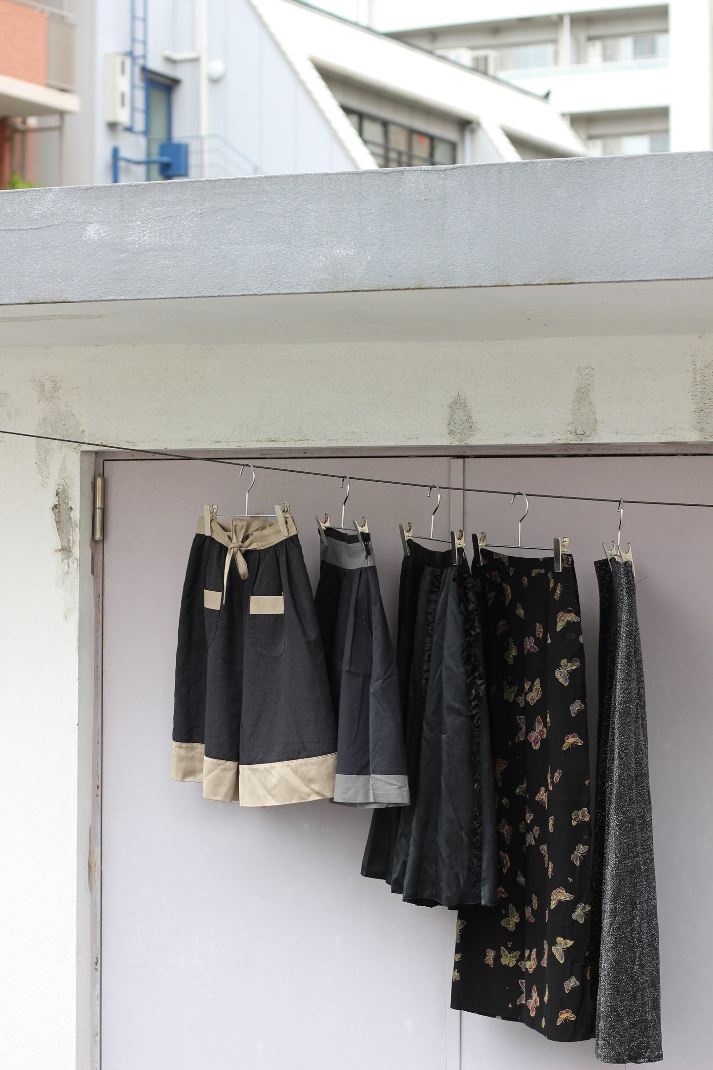 Vintage Design Black Skirt x5点