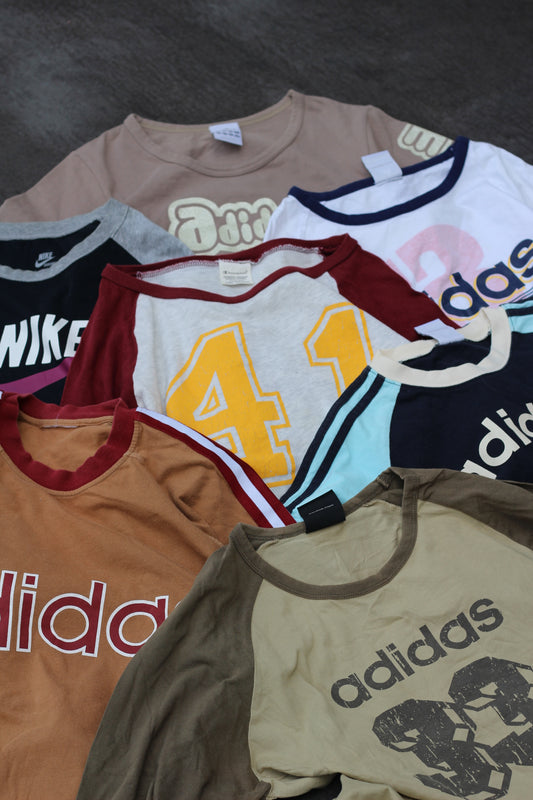 Y2K Style Sports Brand T-Shirt Bulk x13点