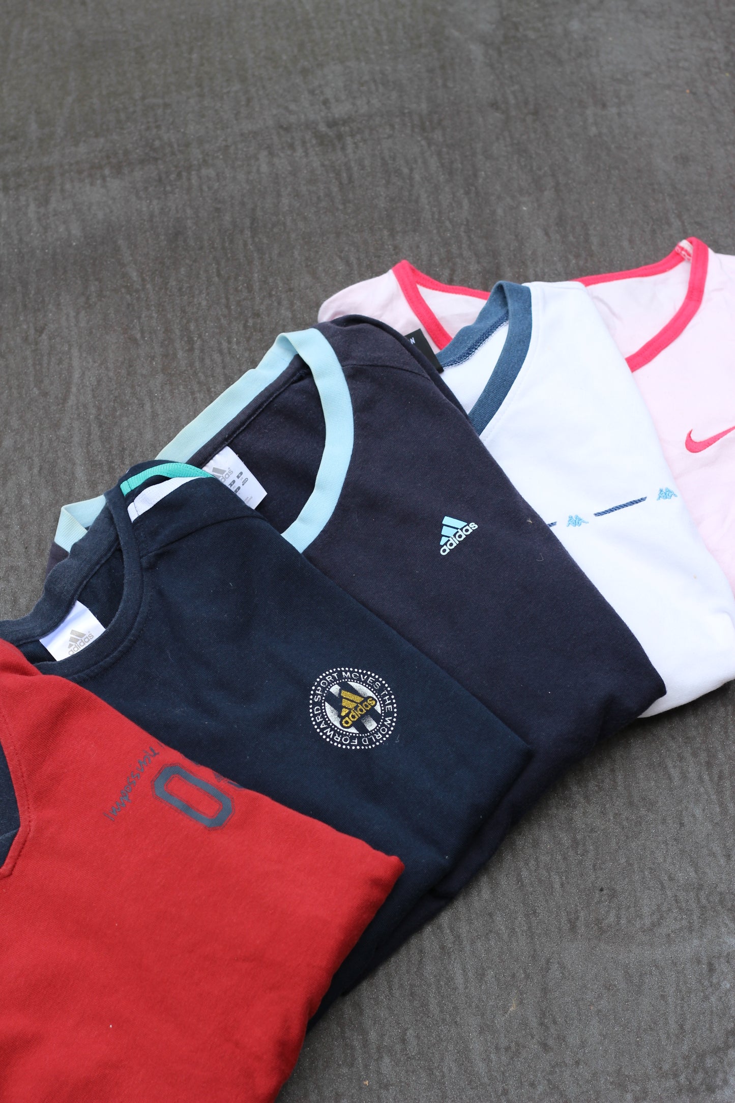 Y2K Style Sports Brand T-Shirt Bulk x13点
