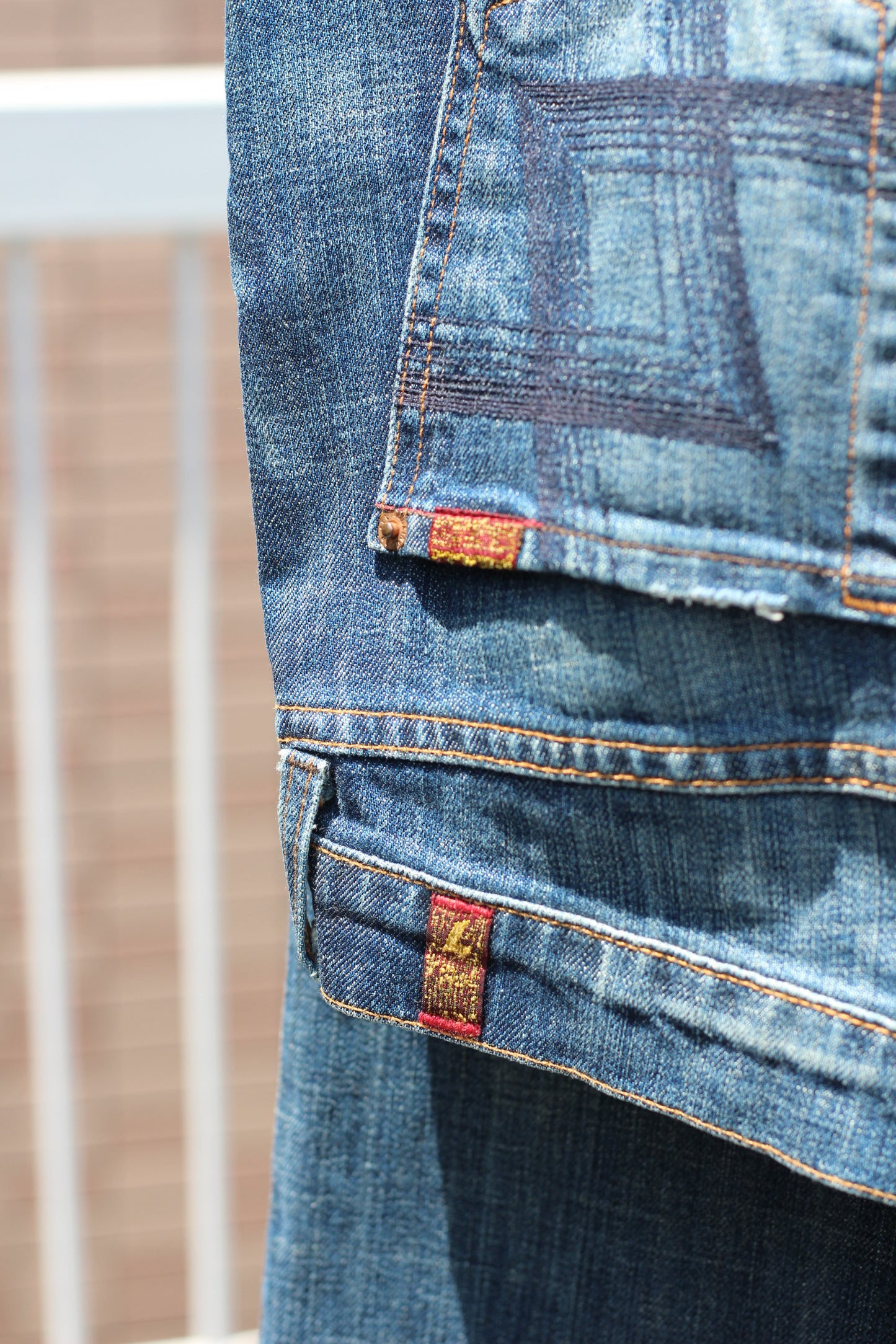 Y2K Style Bootcut Flare Denim Pants x3点
