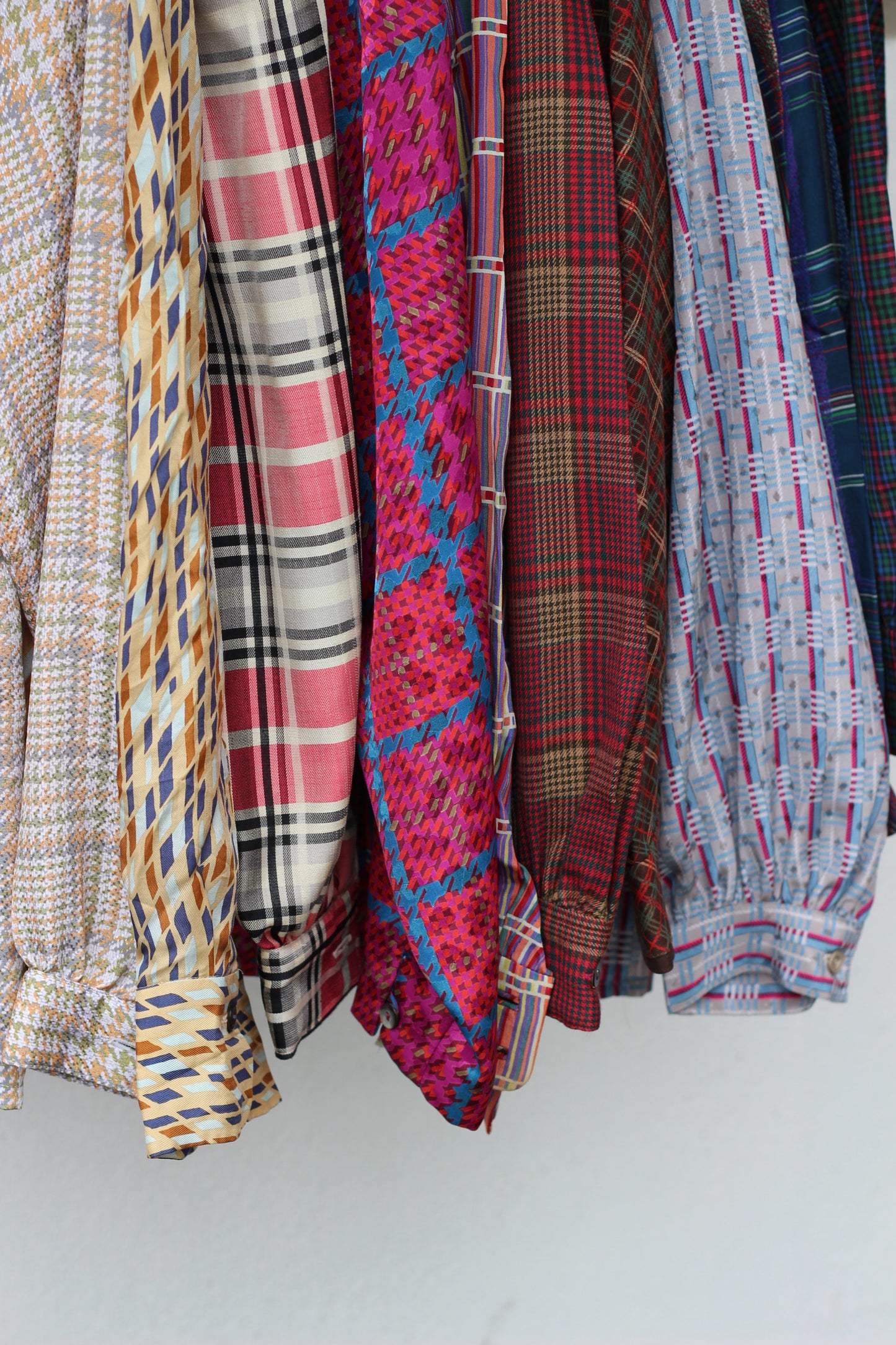 Vintage Check Long Sleeve Blouse x10点