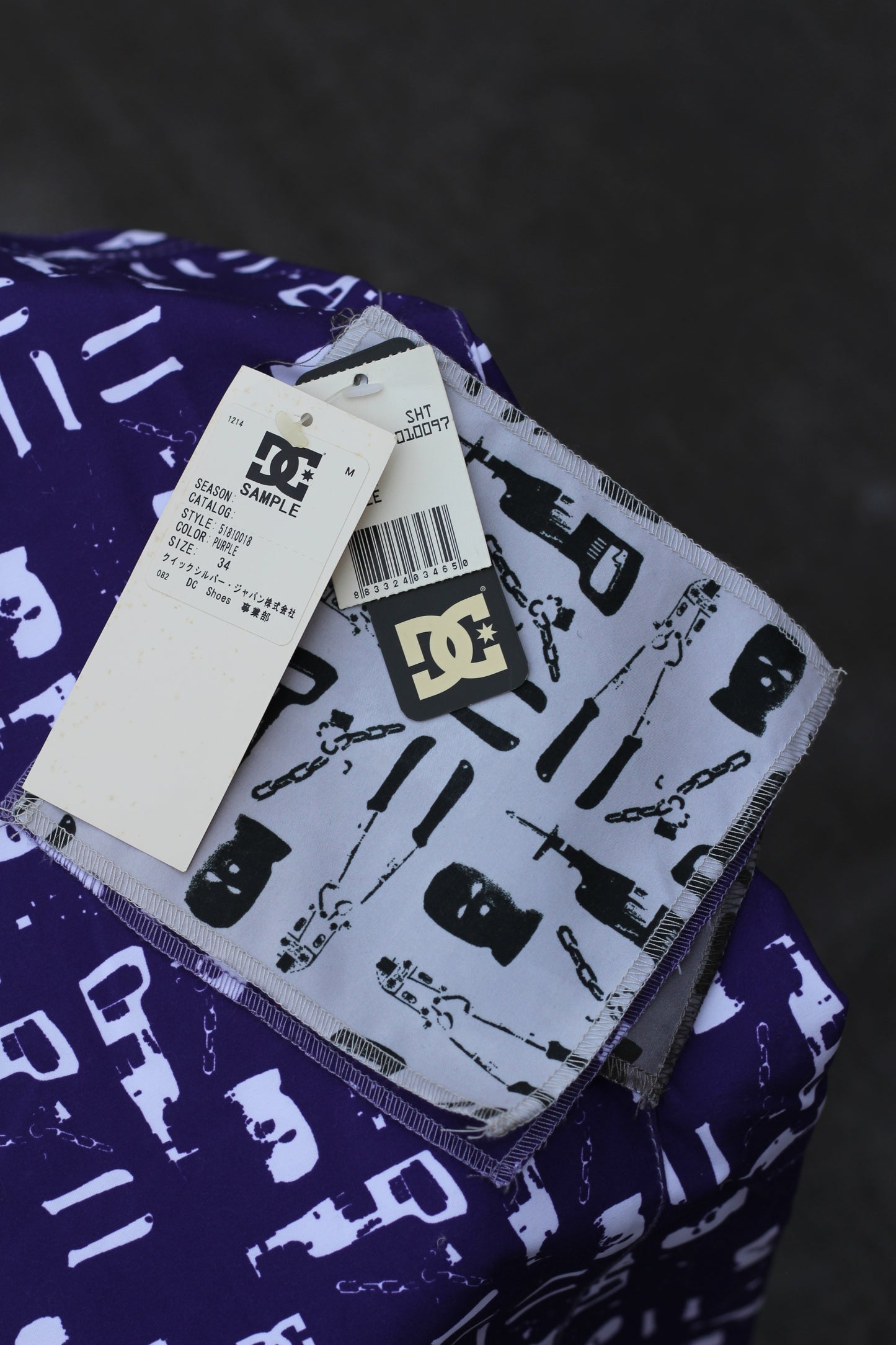 90-00's DC & Quiksilver Y2K Style Shorts x2点