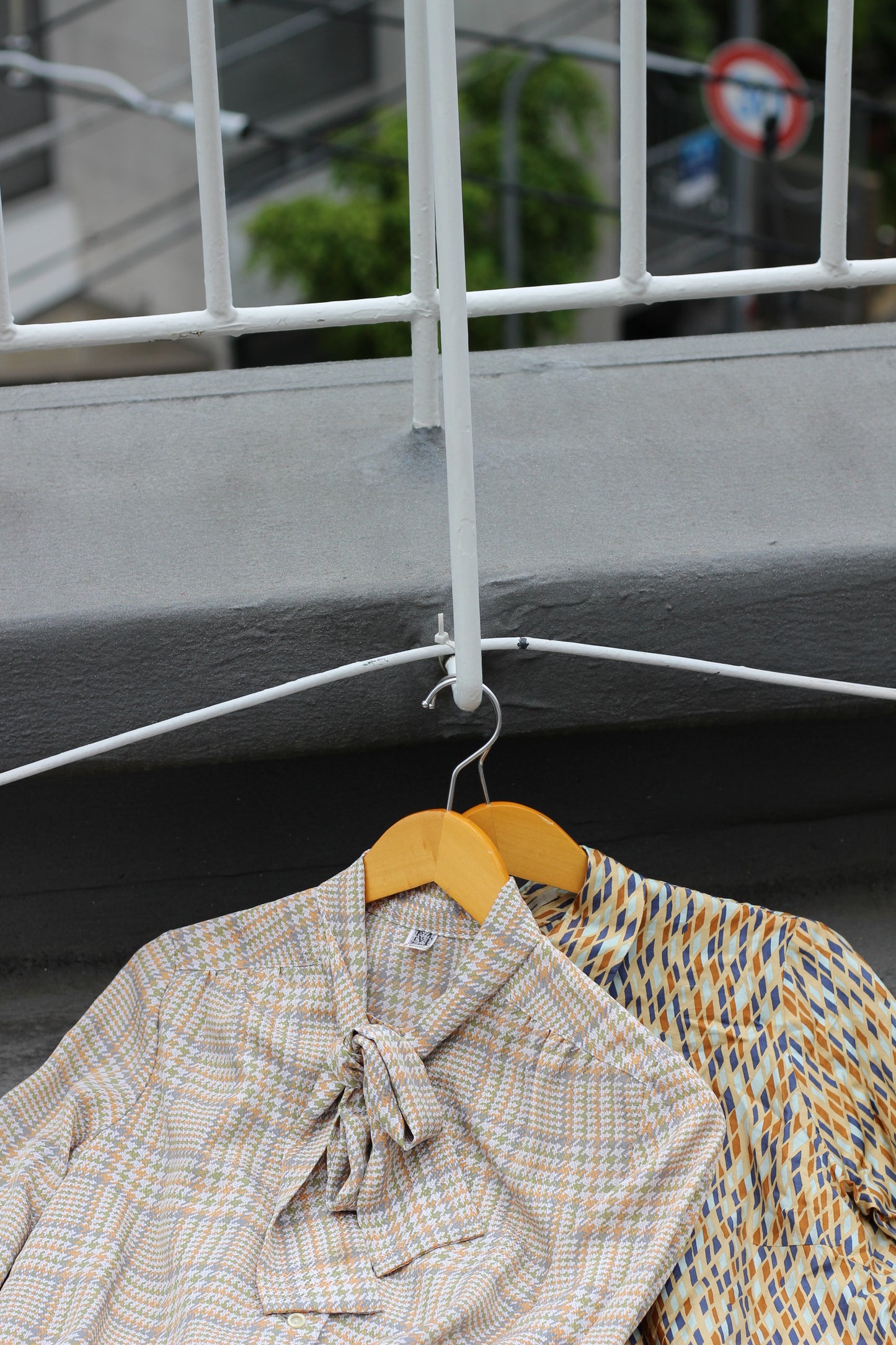 Vintage Check Long Sleeve Blouse x10点
