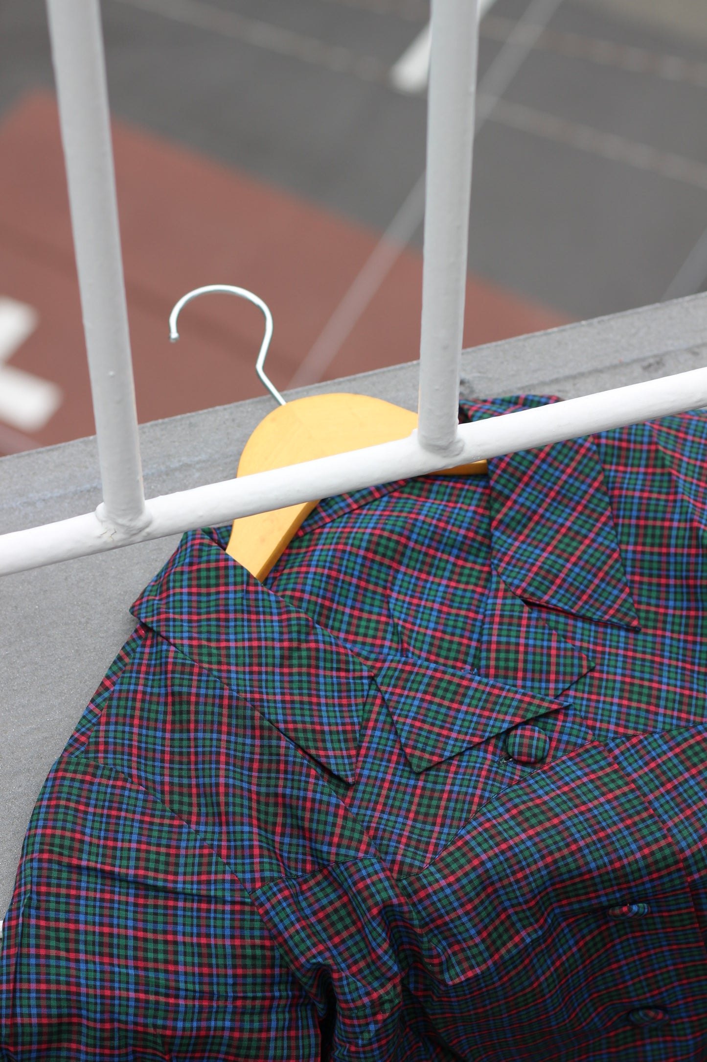 Vintage Check Long Sleeve Blouse x10点