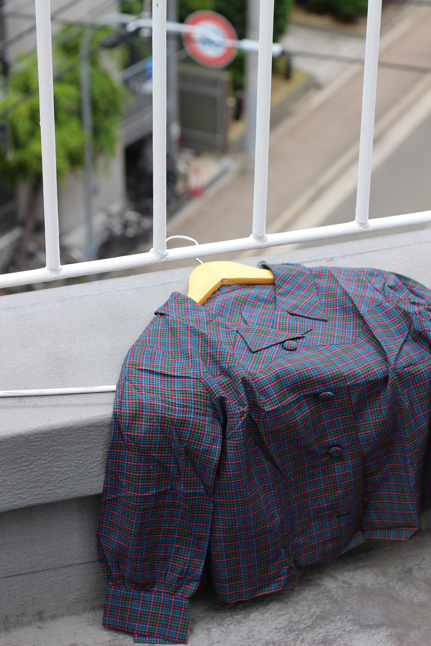 Vintage Check Long Sleeve Blouse x10点