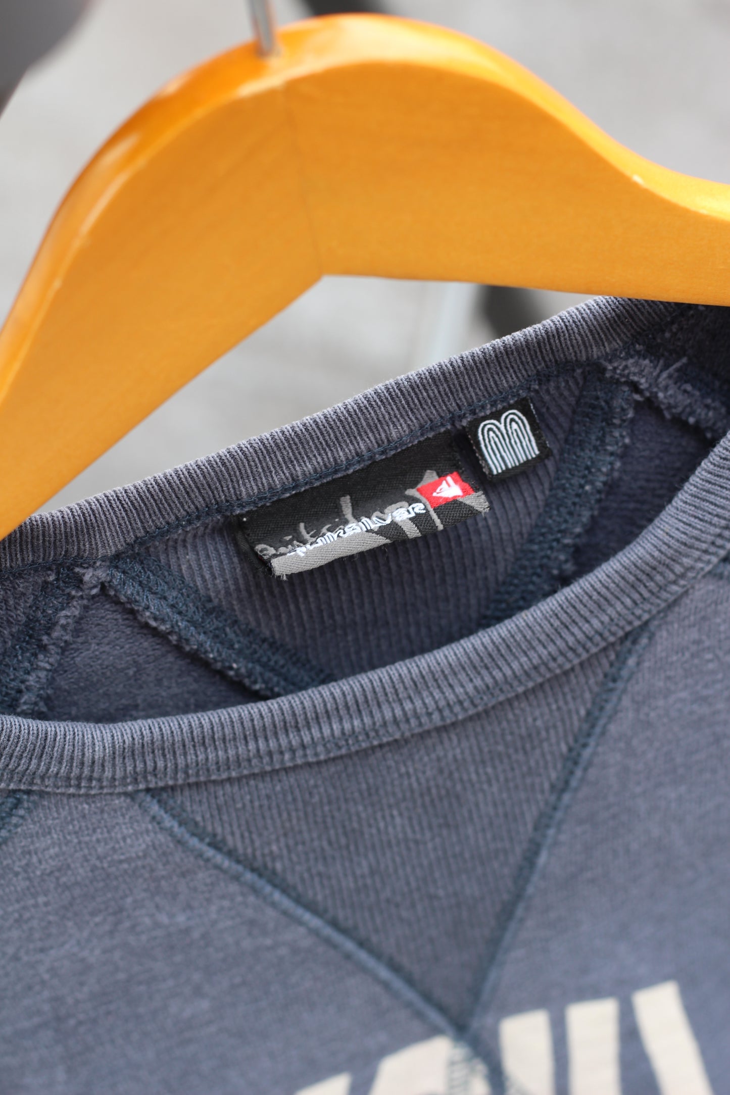 90-00's Quiksilver Y2K Style Print Sweatshirt x2点