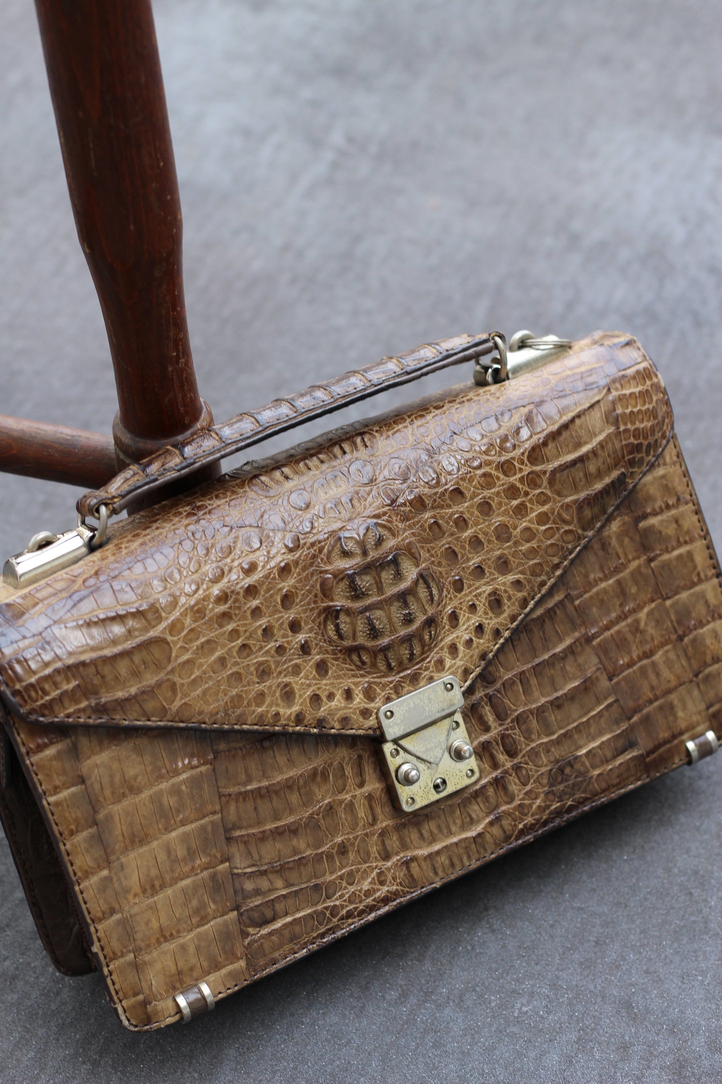 Ostrich And Crocodile Second Bag x2点