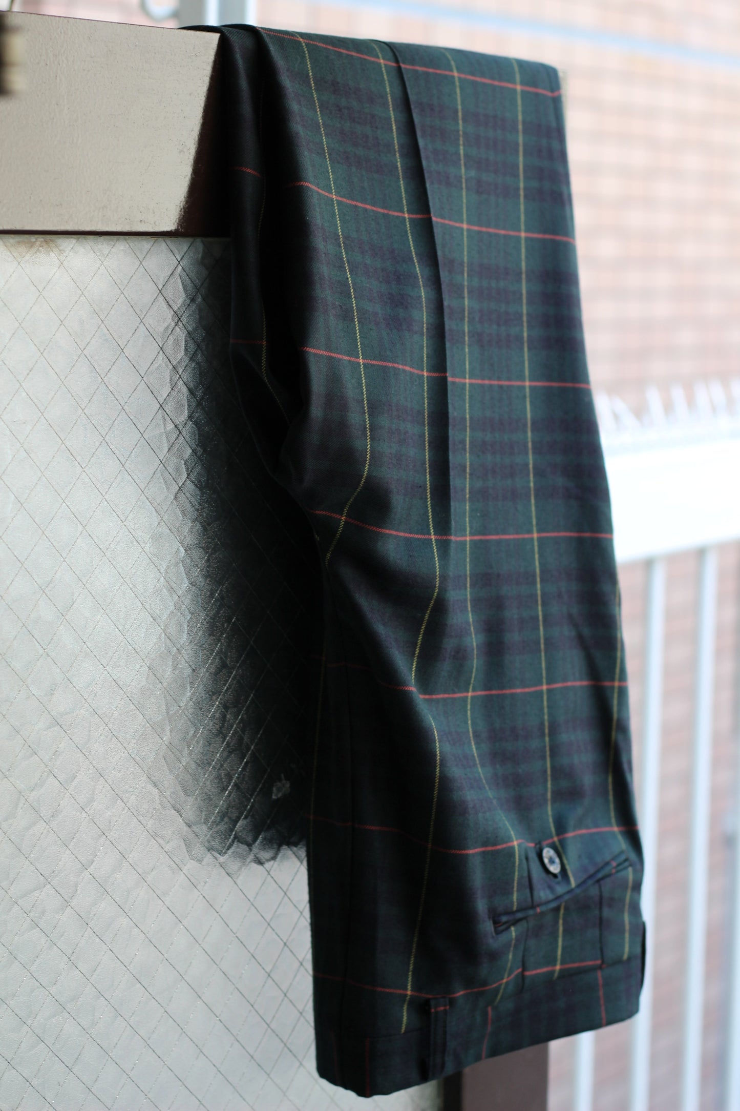Men's Check Design Slacks x4点