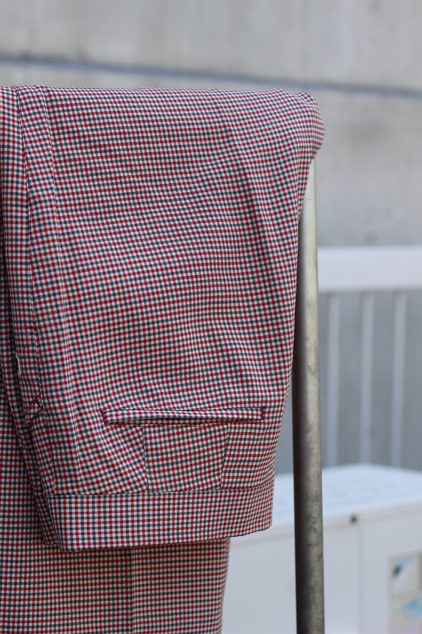 Men's Check Design Slacks x4点