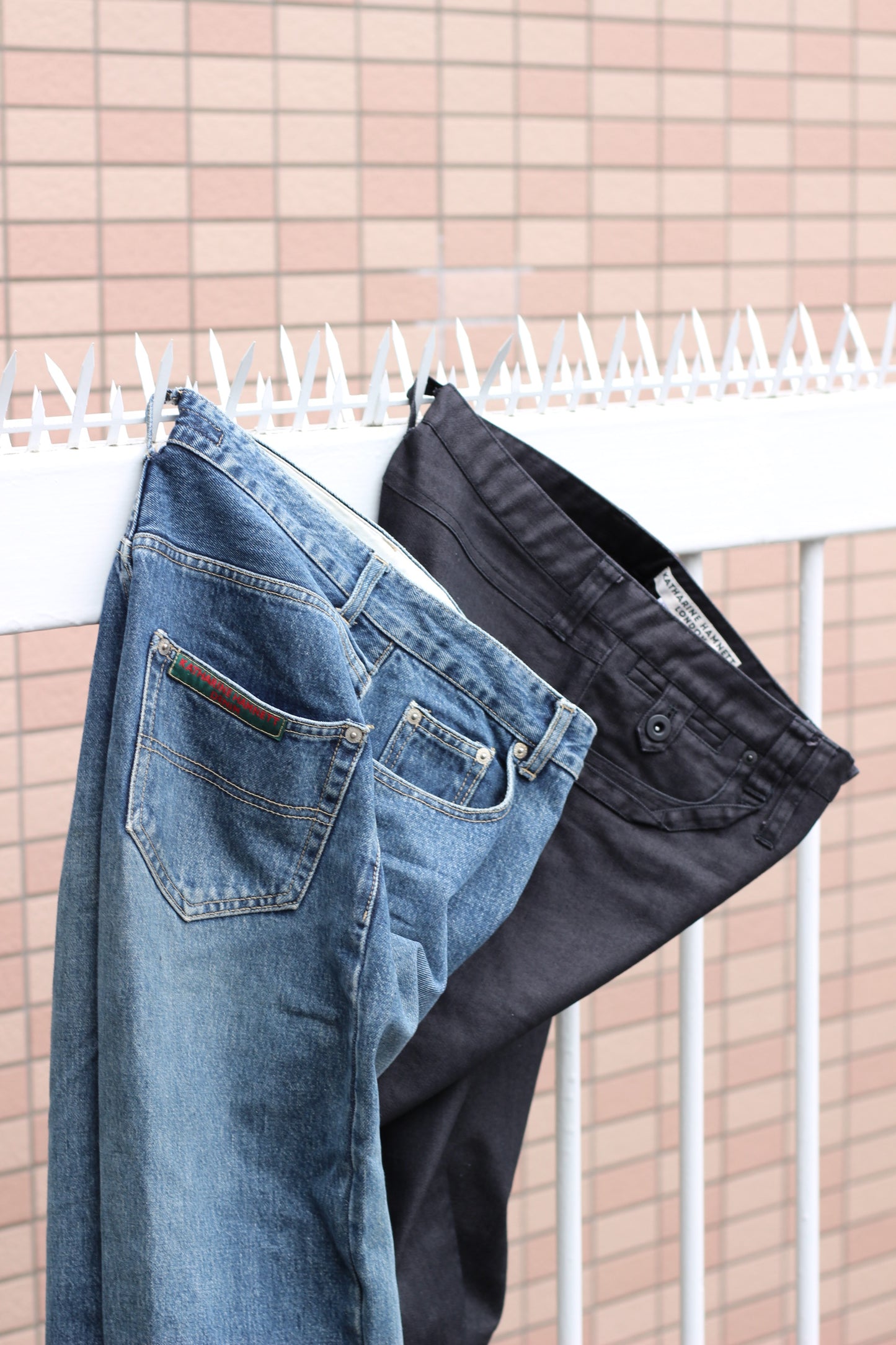 90's 00's Y2K Katharine Hamnett London Bottoms x2点