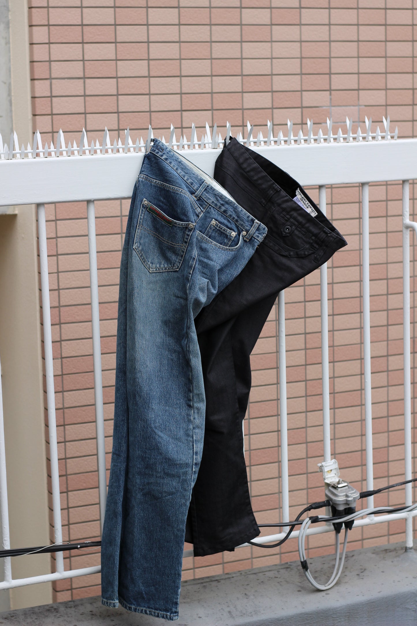 90's 00's Y2K Katharine Hamnett London Bottoms x2点