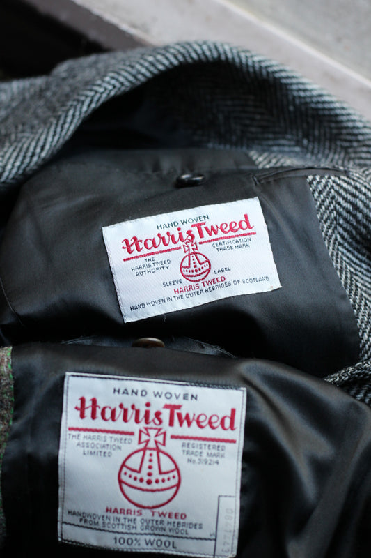 Men's Vintage Harris Tweed Tailored Jacket x2点