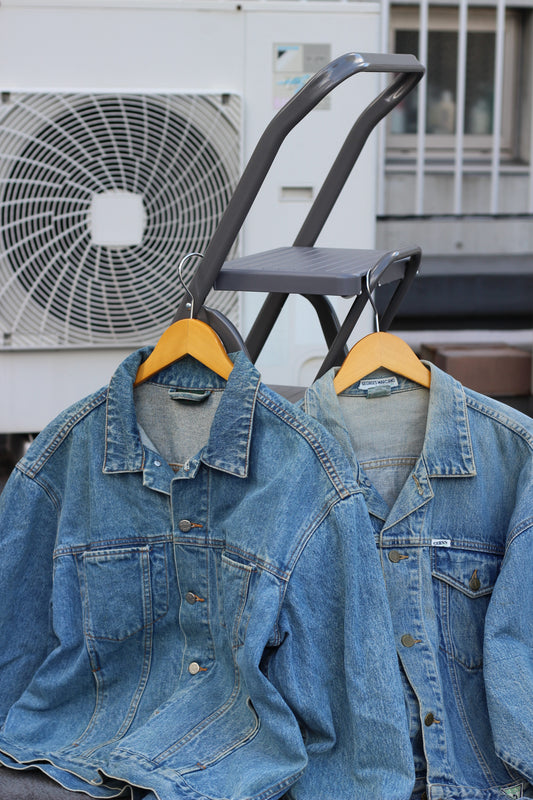90's J.Crew & Guess Denim Jacket x2点