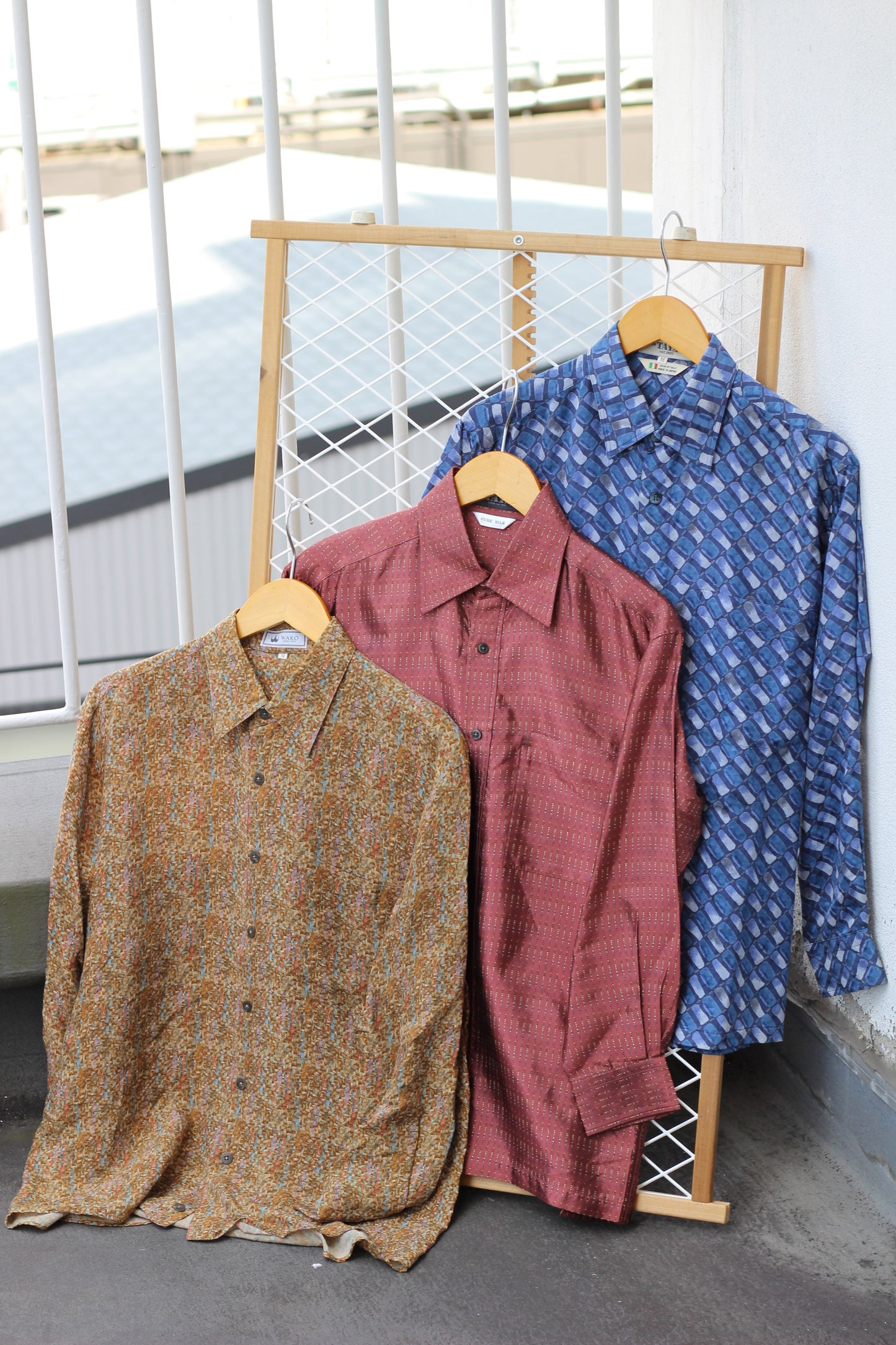 Men's 100% Silk Shirt x8点