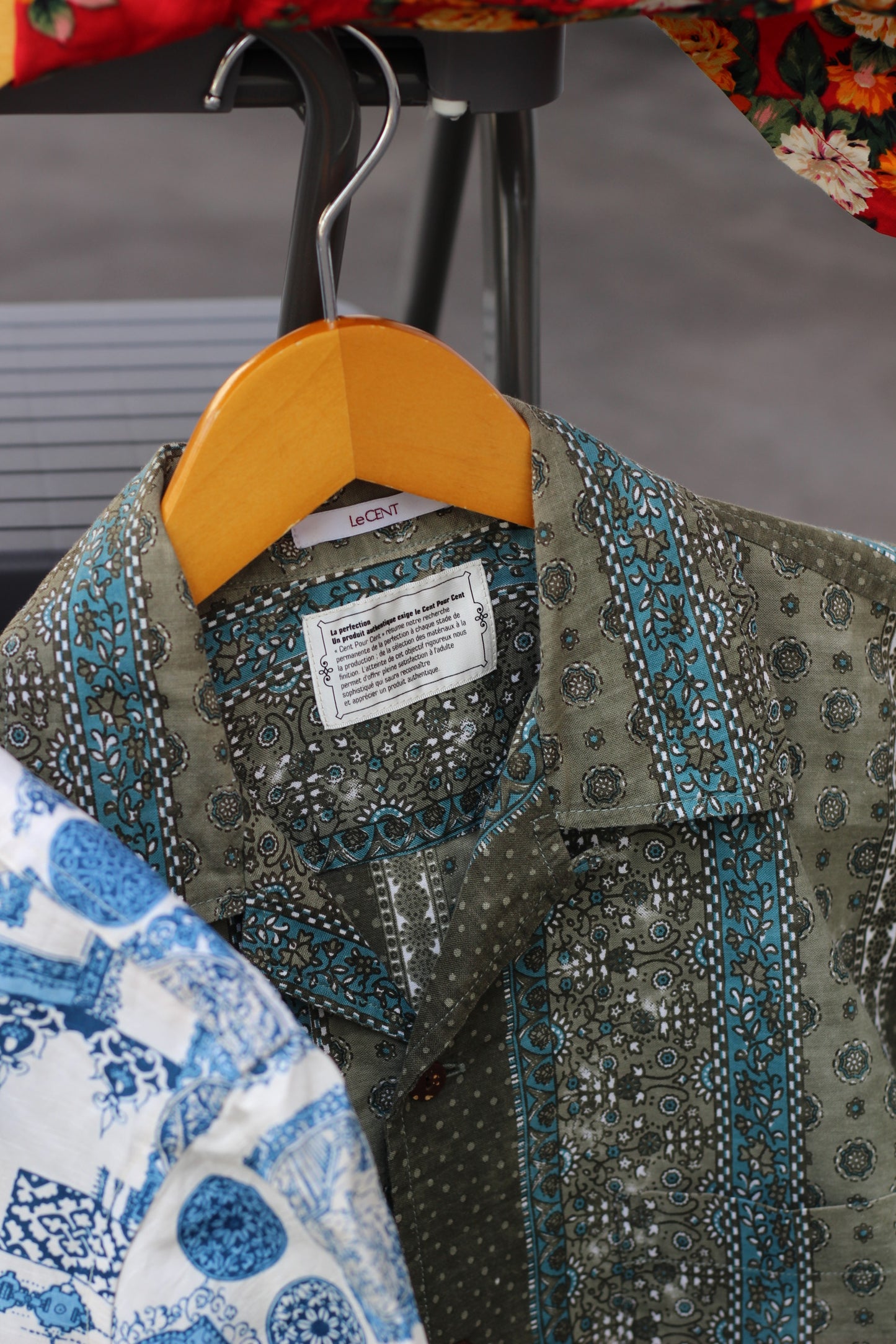 Men's Short Sleeve Open Collar Shirt x9点