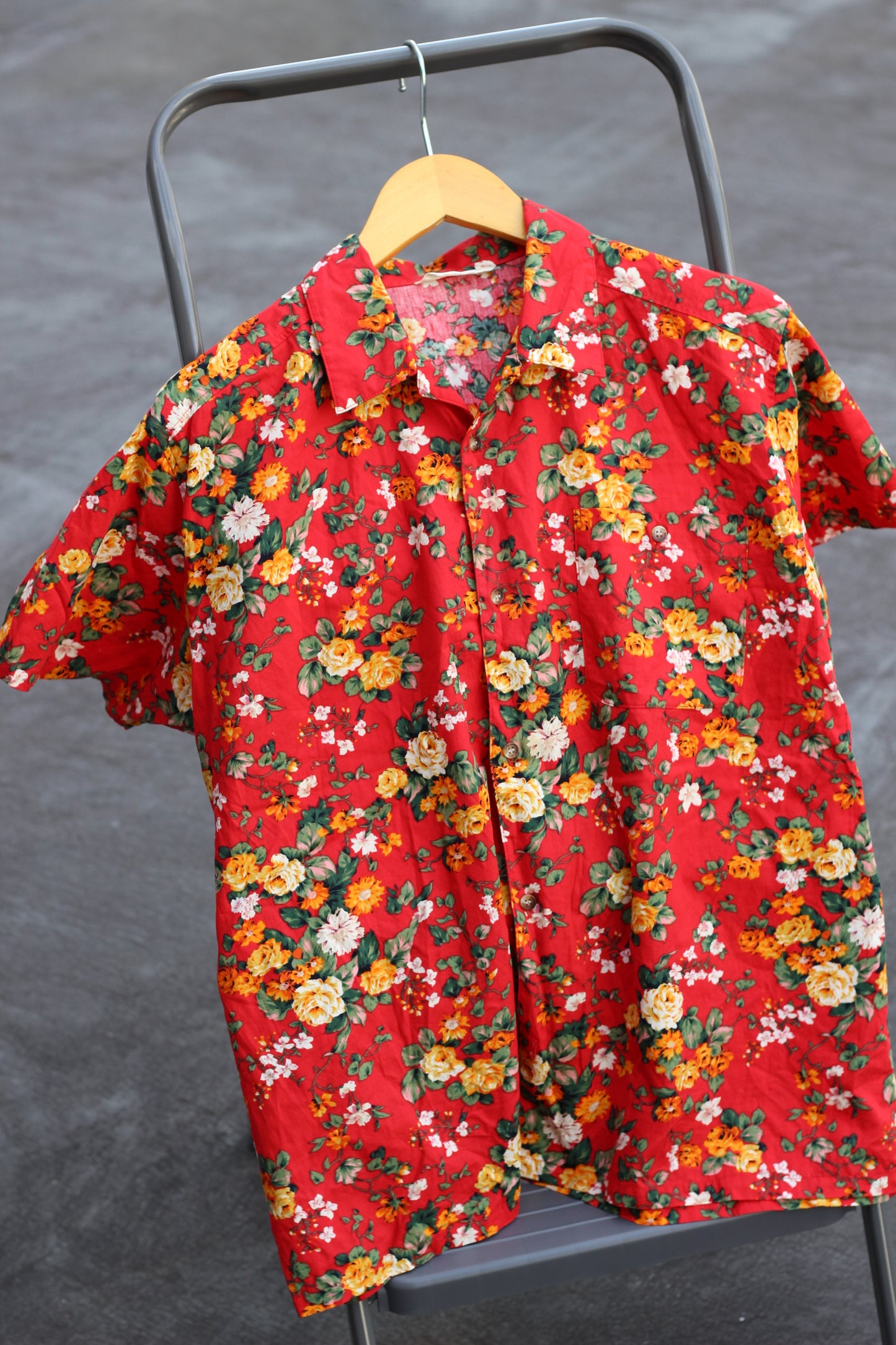 Men's Short Sleeve Open Collar Shirt x9点