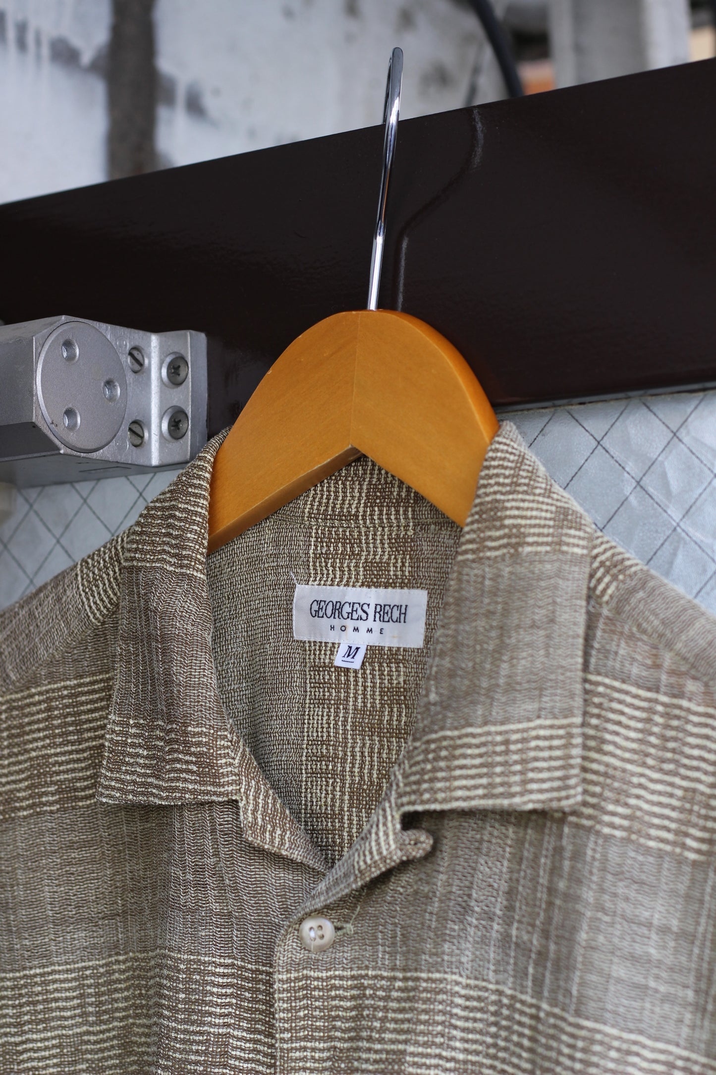 Men's Short Sleeve Open Collar Shirt x9点