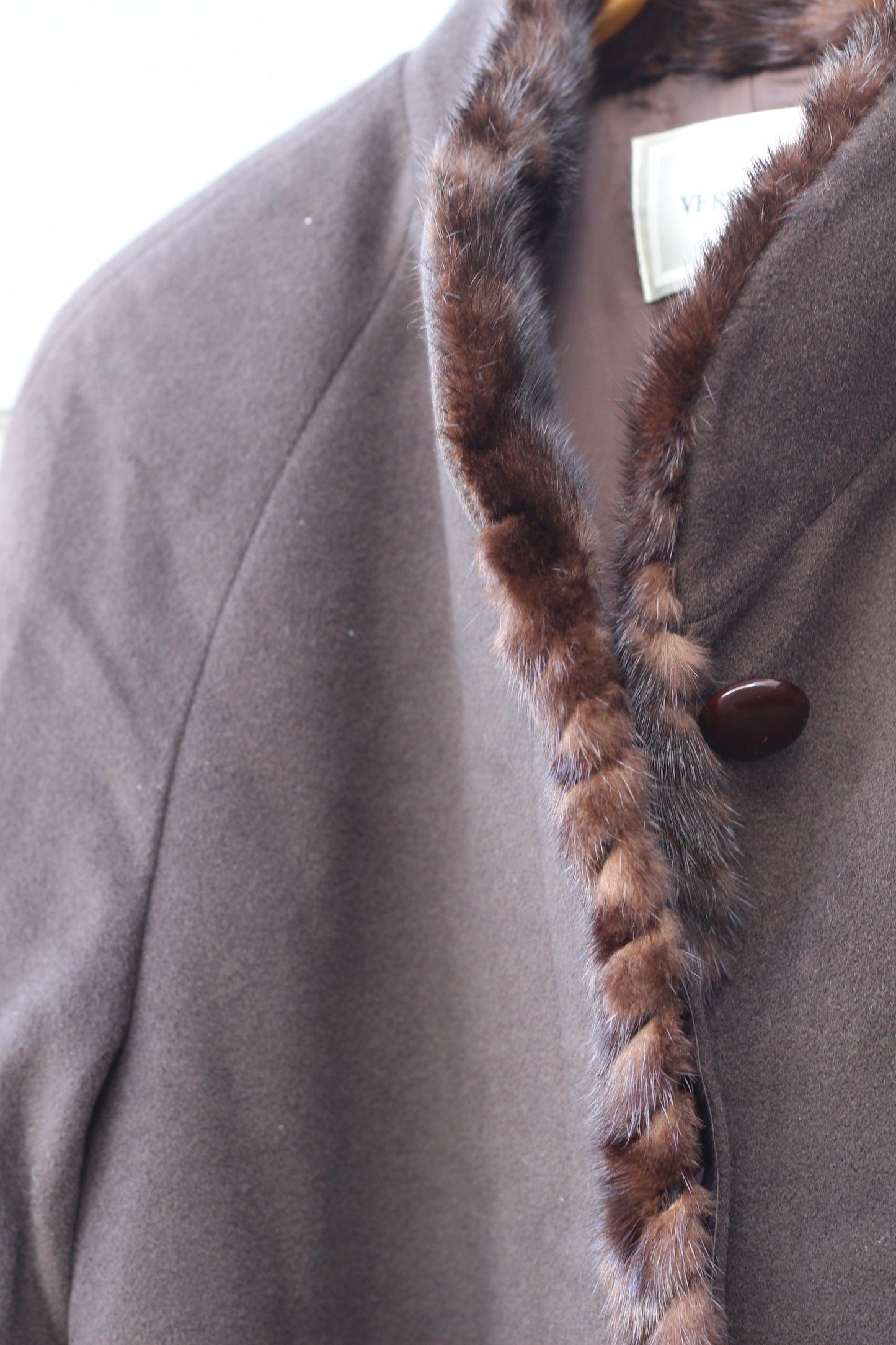 Vintage Cashmere & Mink Coat x2点