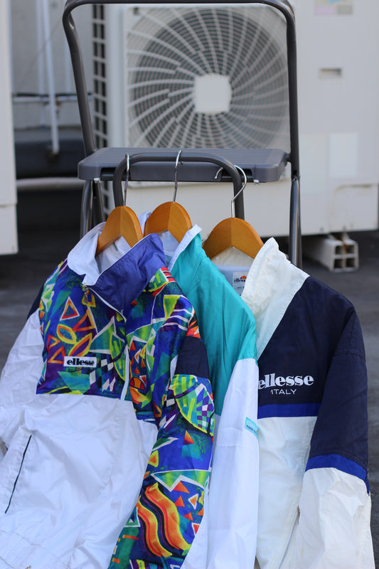 Old Ellesse Design Nylon Jacket x3点