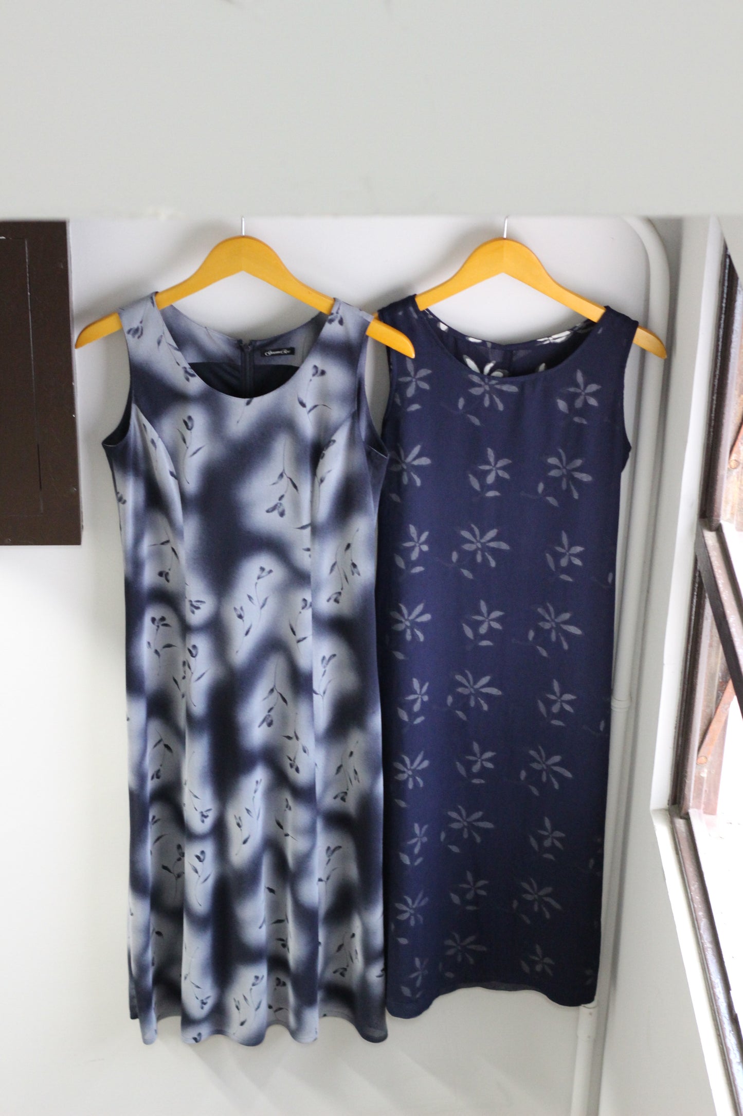 Vintage Navy Floral One-Piece x4点