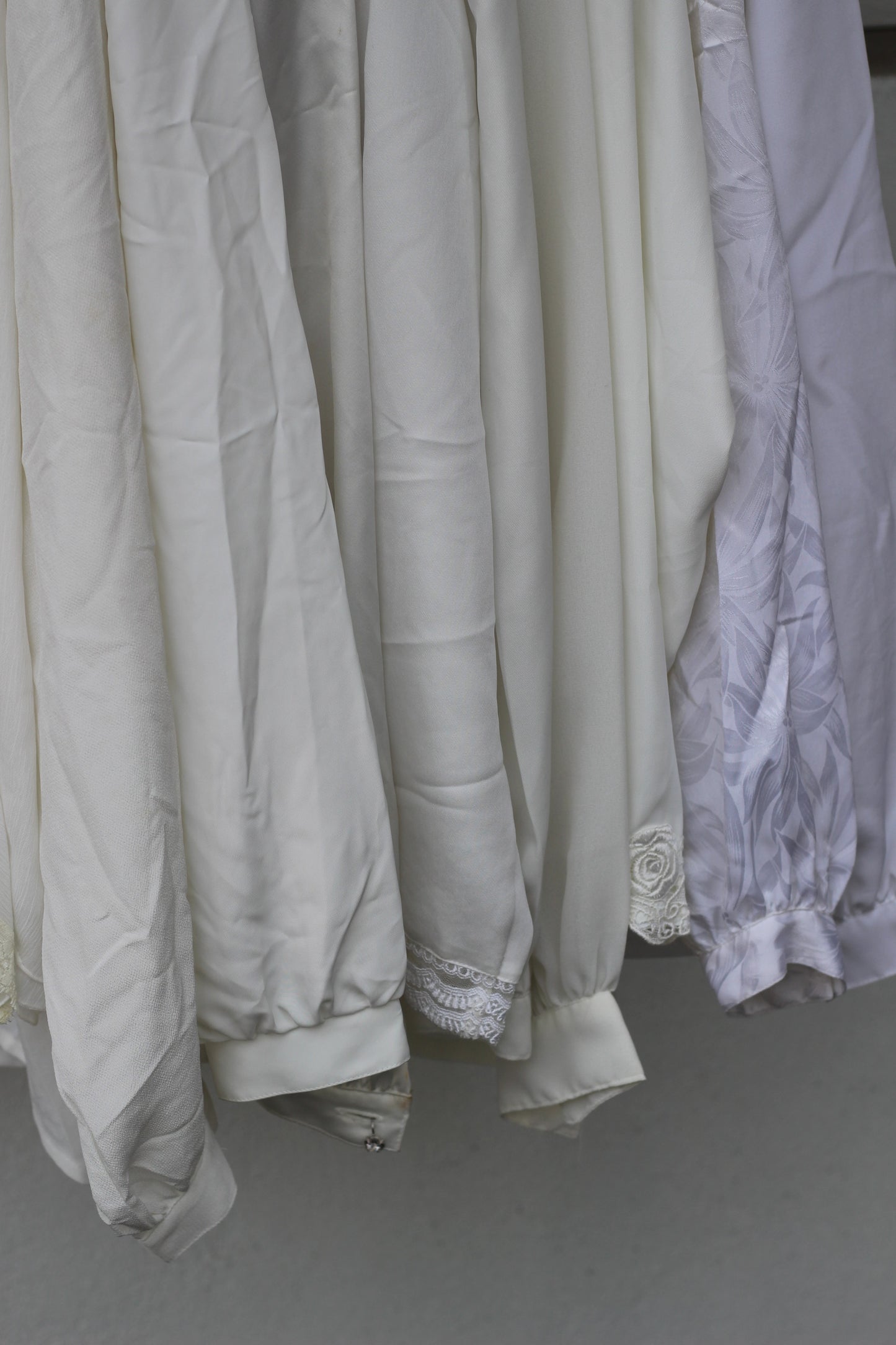 Vintage White Lace Long Sleeve Blouse x10点