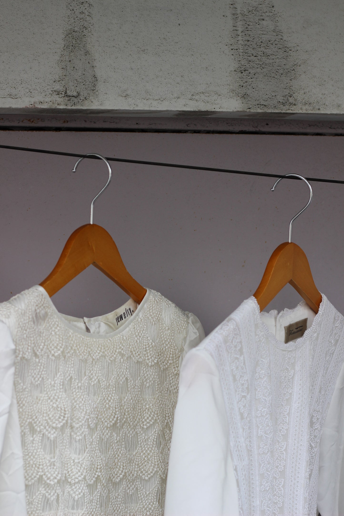 Vintage White Lace Long Sleeve Blouse x10点