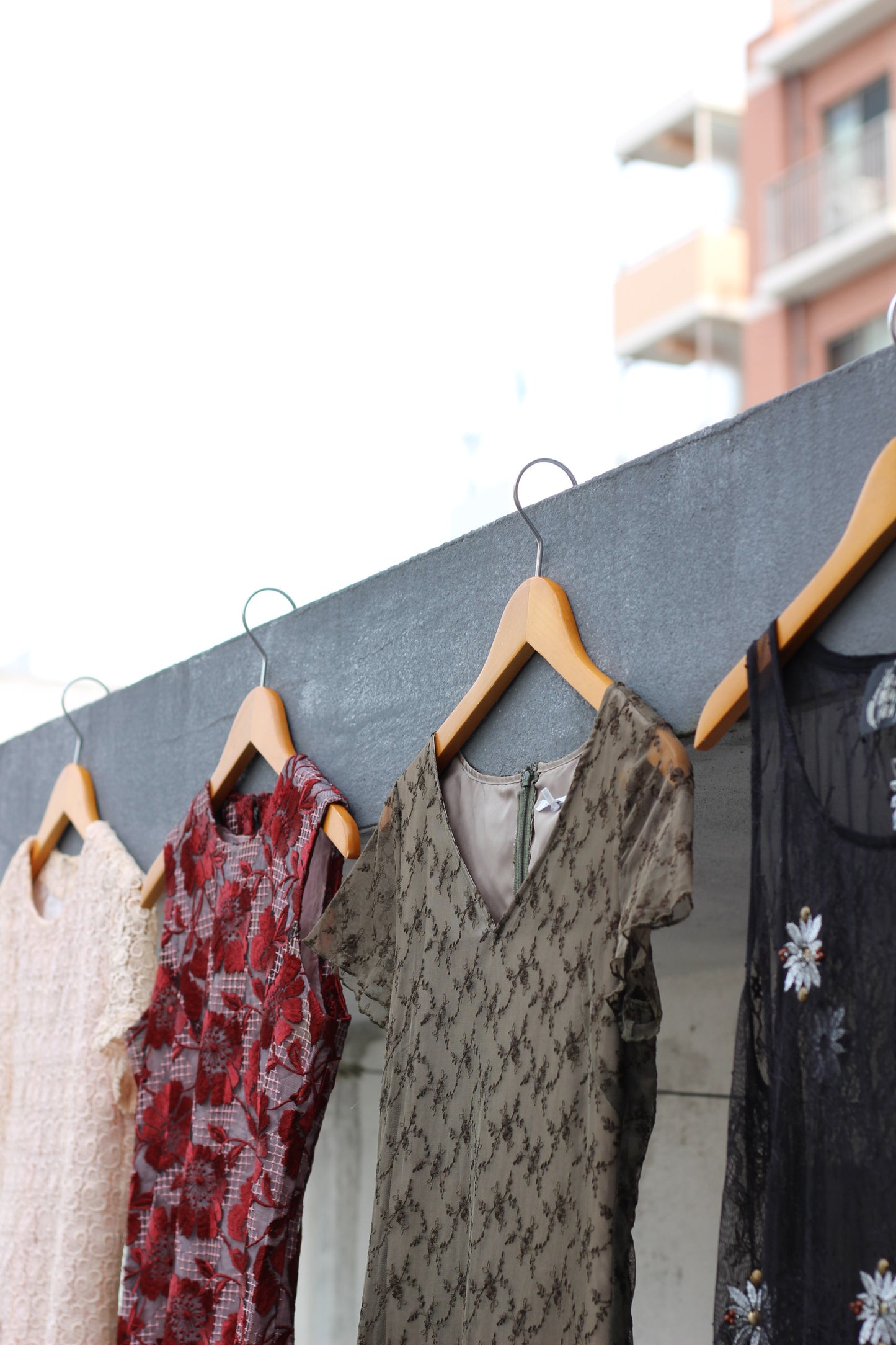 Vintage Lace one-piece x4点