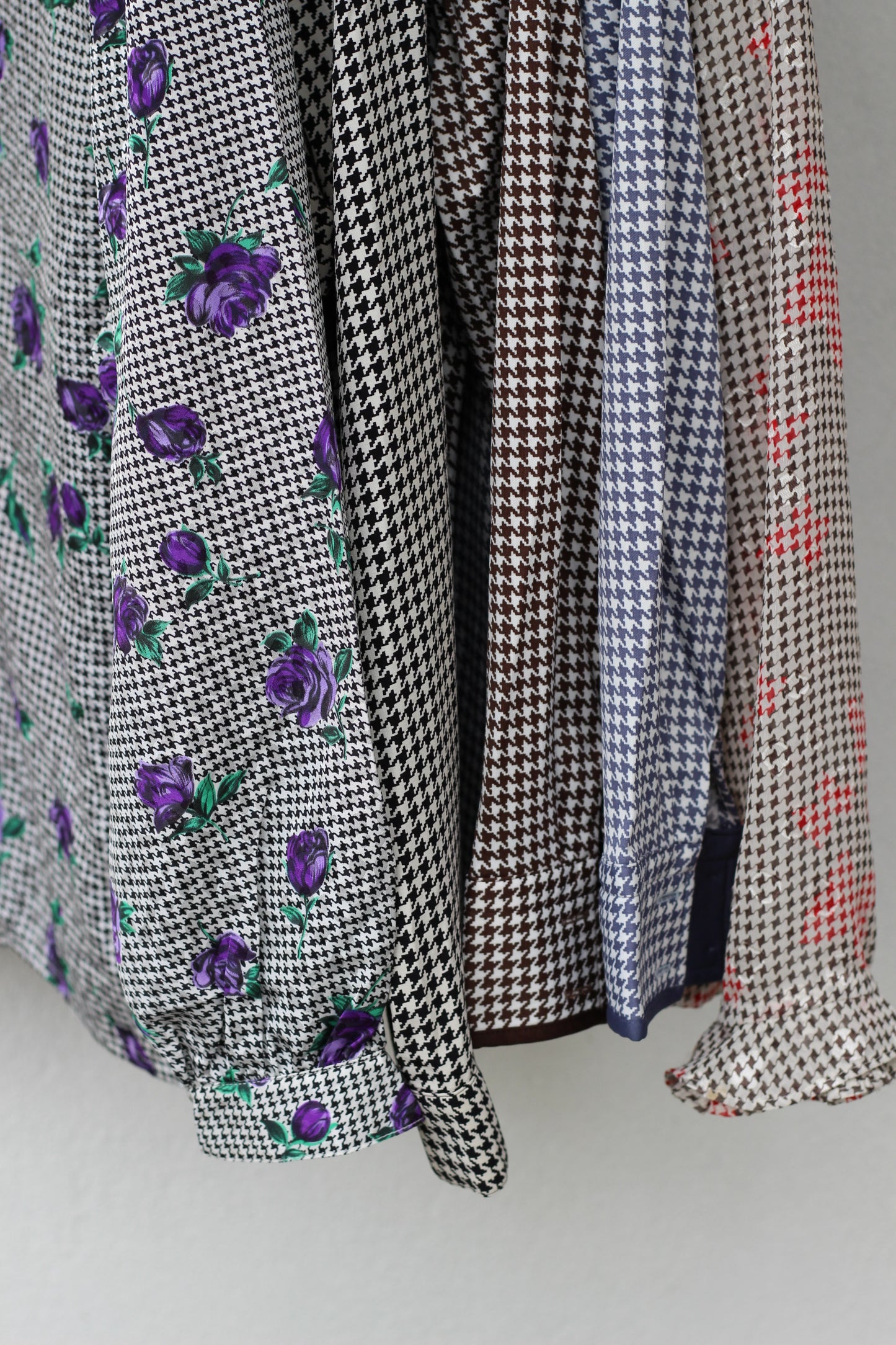 Vintage Houndstooth Blouse x5点