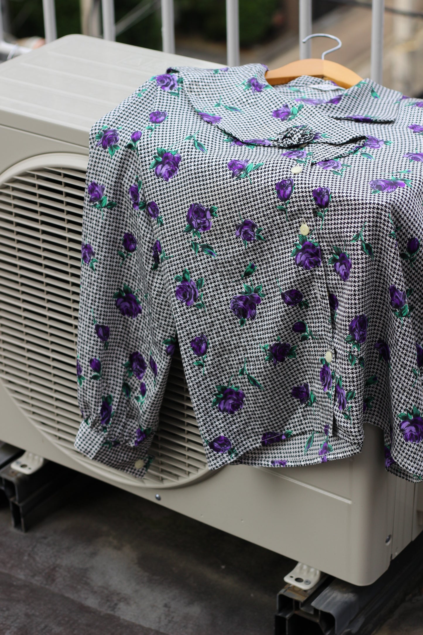 Vintage Houndstooth Blouse x5点
