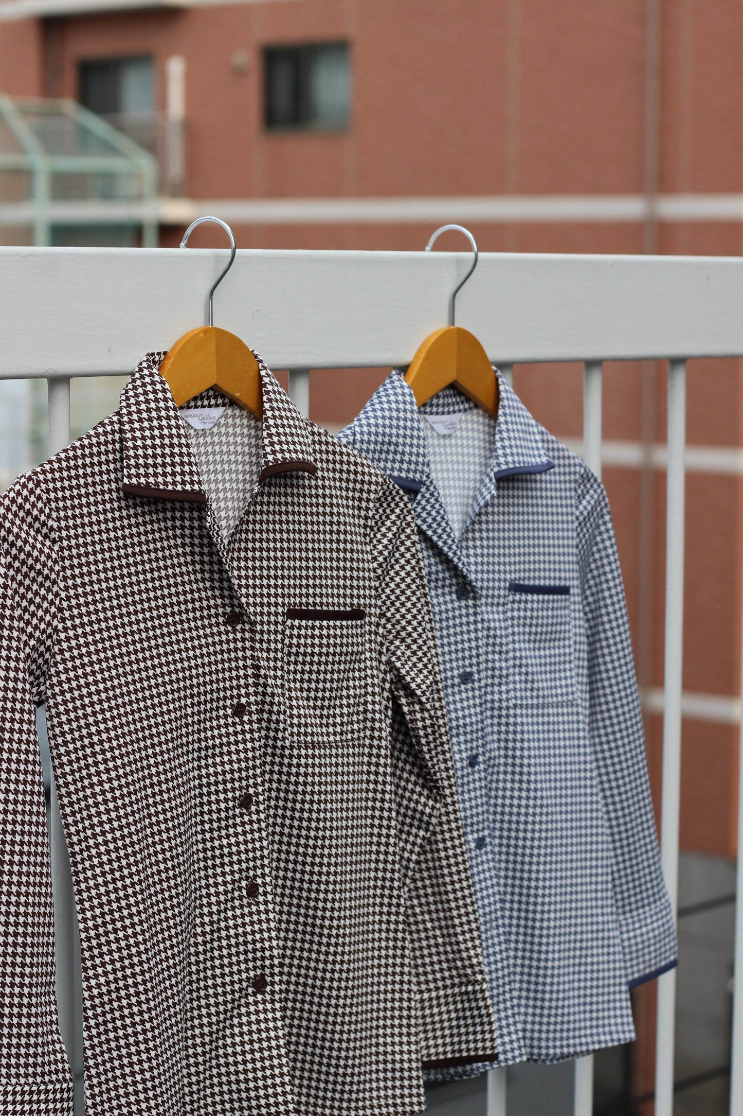 Vintage Houndstooth Blouse x5点