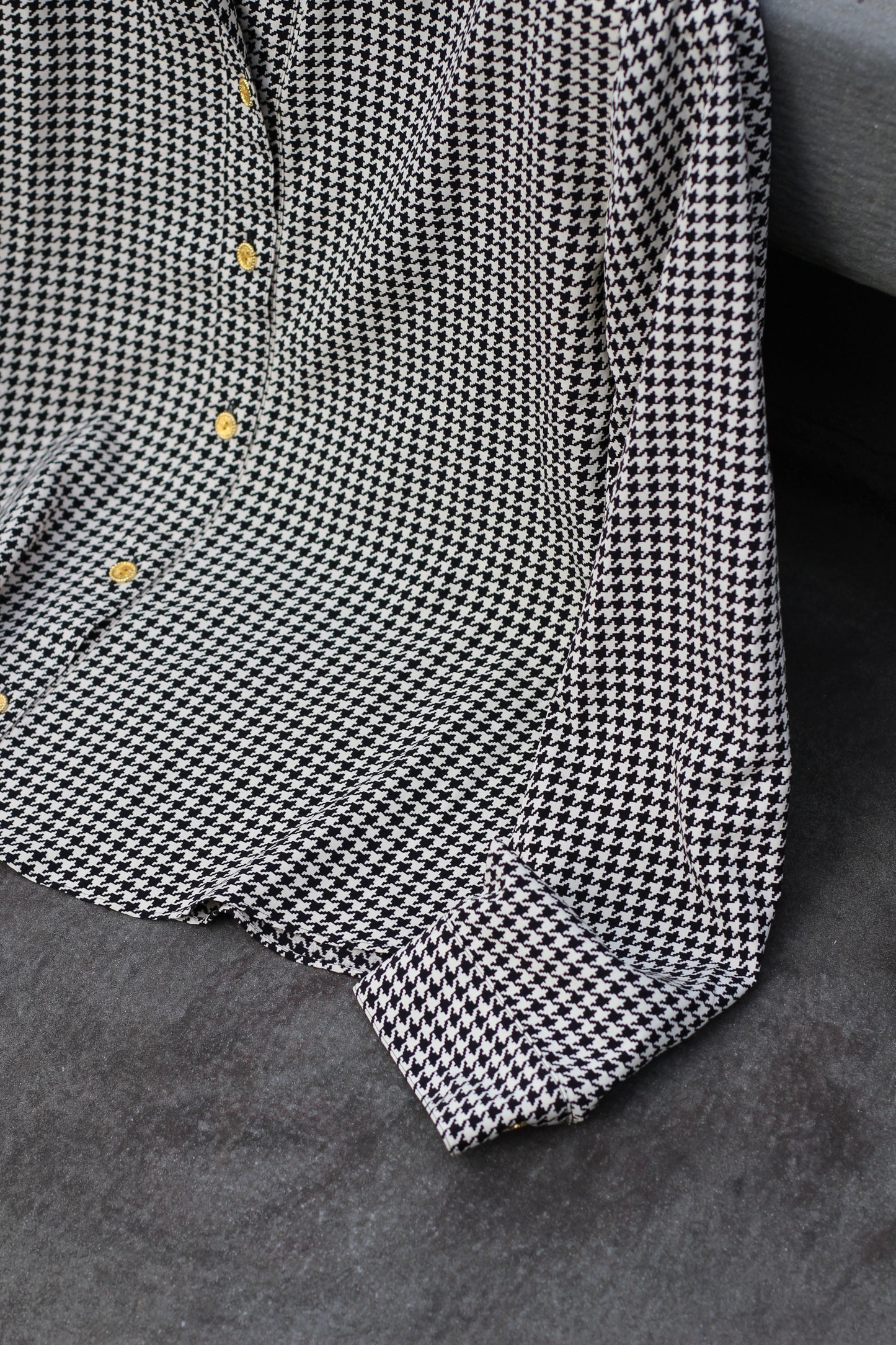 Vintage Houndstooth Blouse x5点