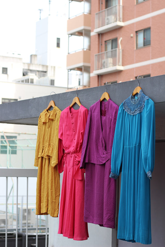 Vintage Retro One-Piece x4点